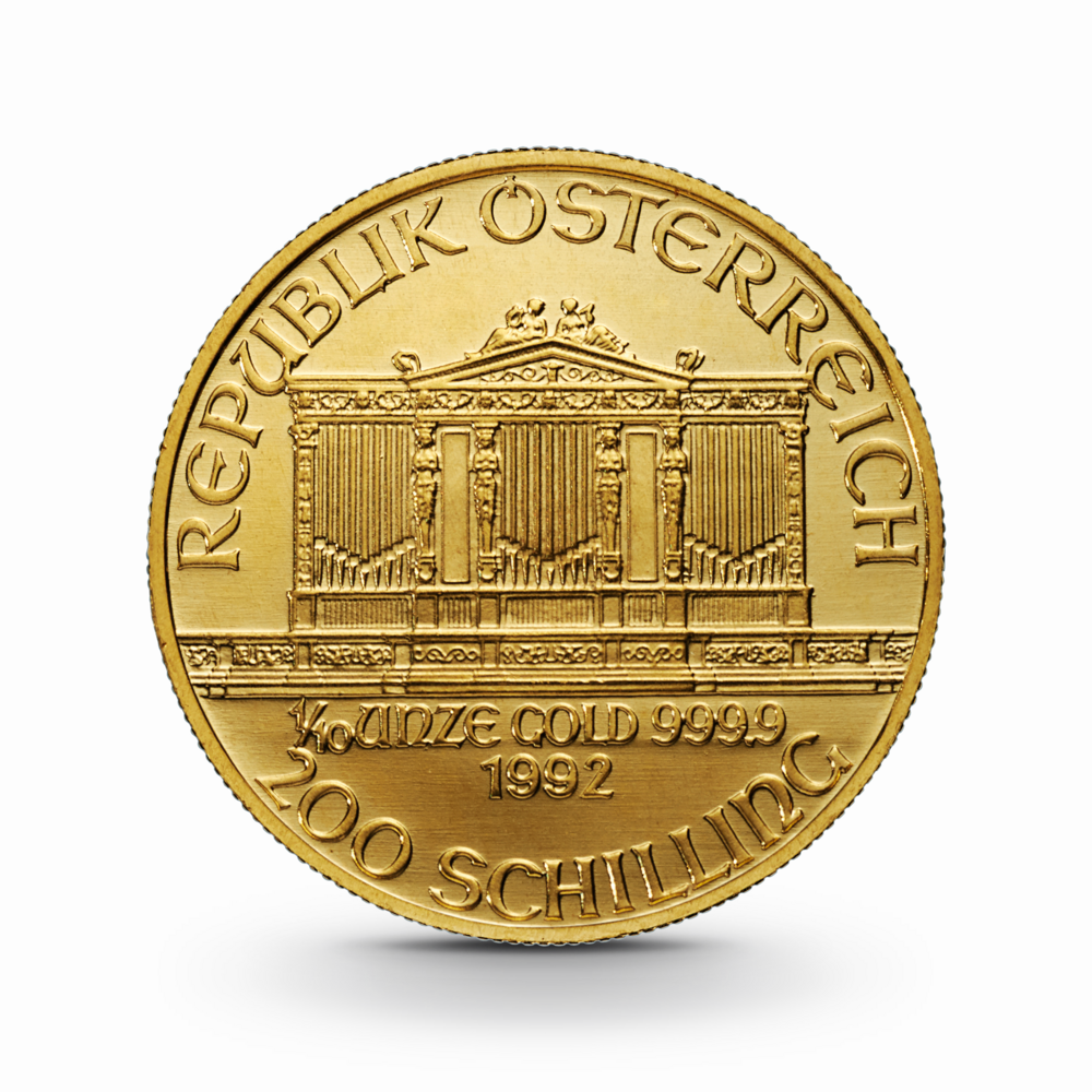 1/10 oz Goldmünze Wiener Philharmoniker – Bild 1