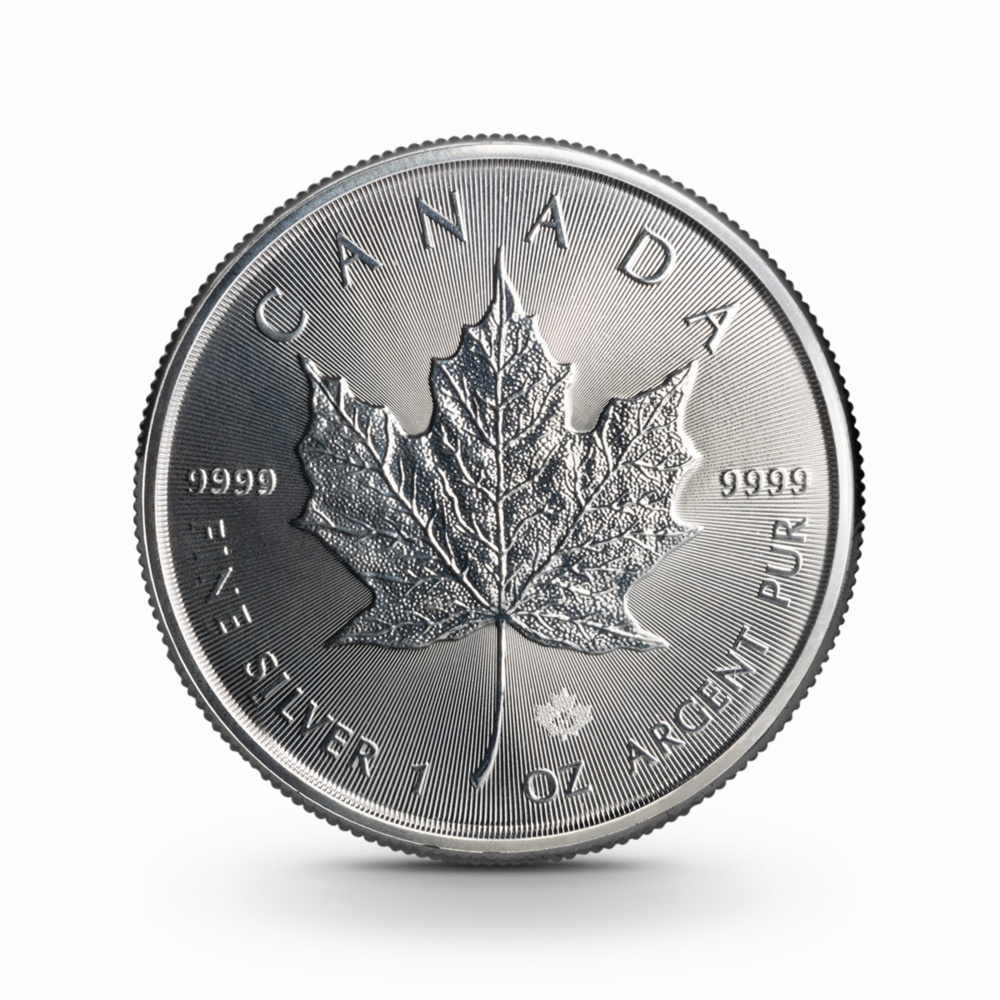 1 oz Silbermünze Maple Leaf 2022 – Bild 1
