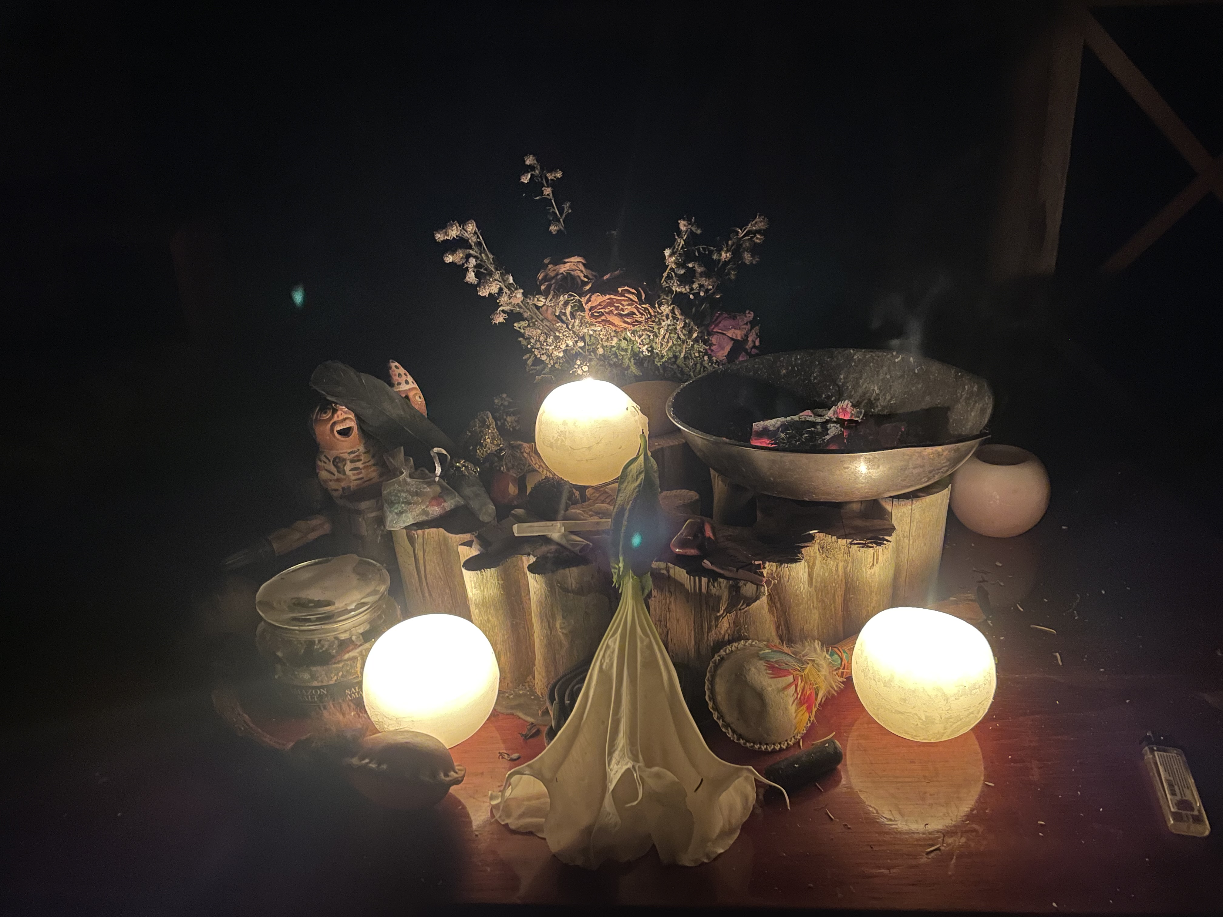 Sunset over Ayaruna Gardens