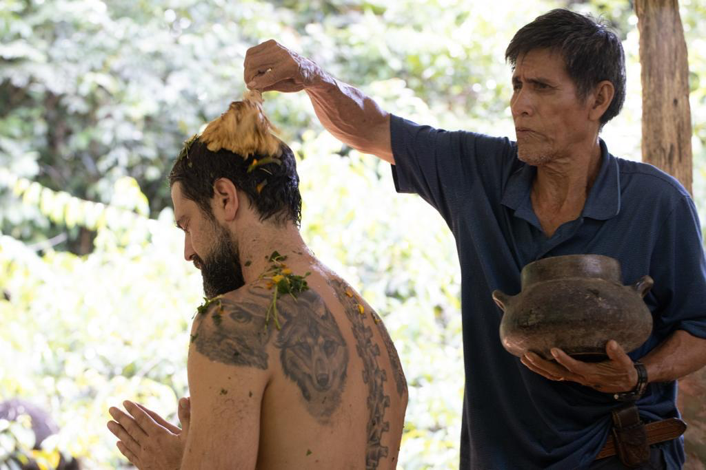 Sacred ceremony space at Ayaruna