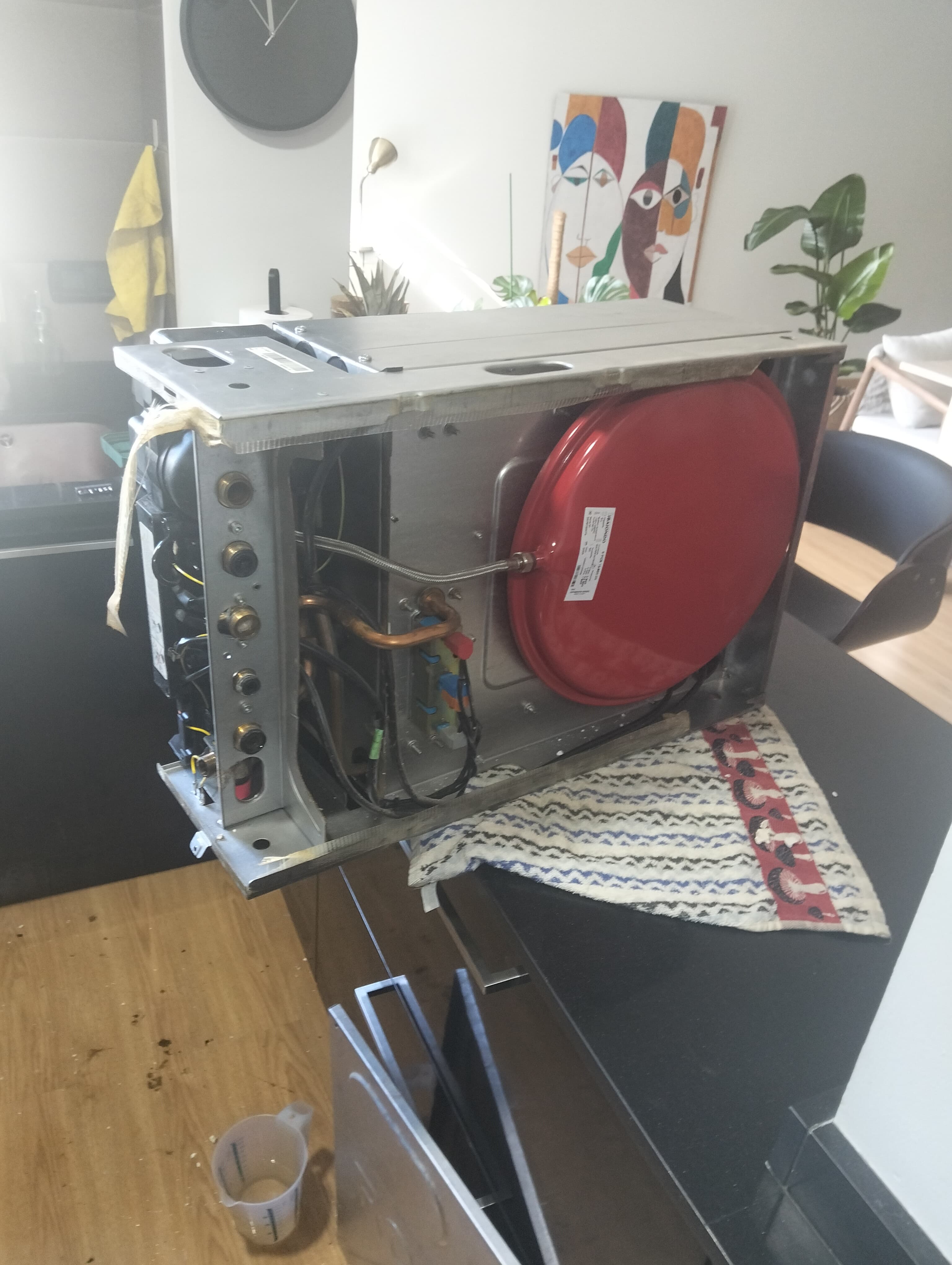 Reparación de nevera — interior