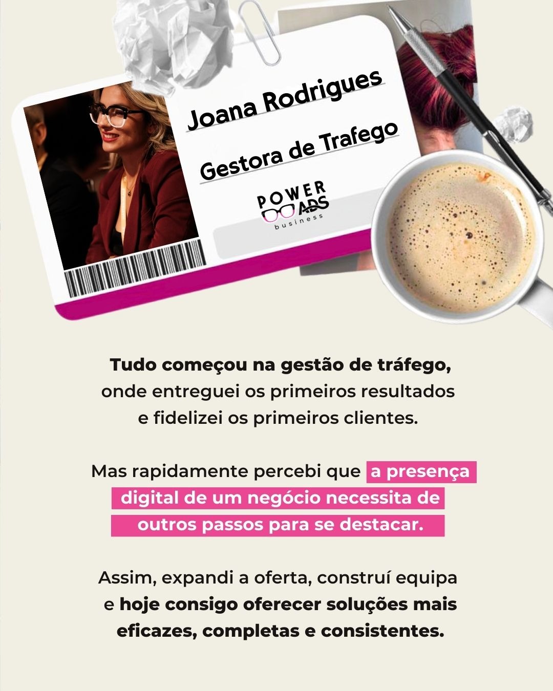 A nossa missão — PowerAds Business