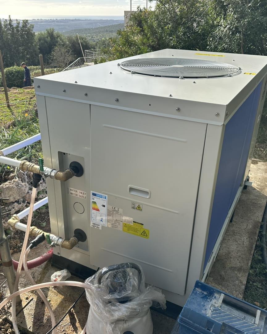 Instalación con grúa | Crane Installation