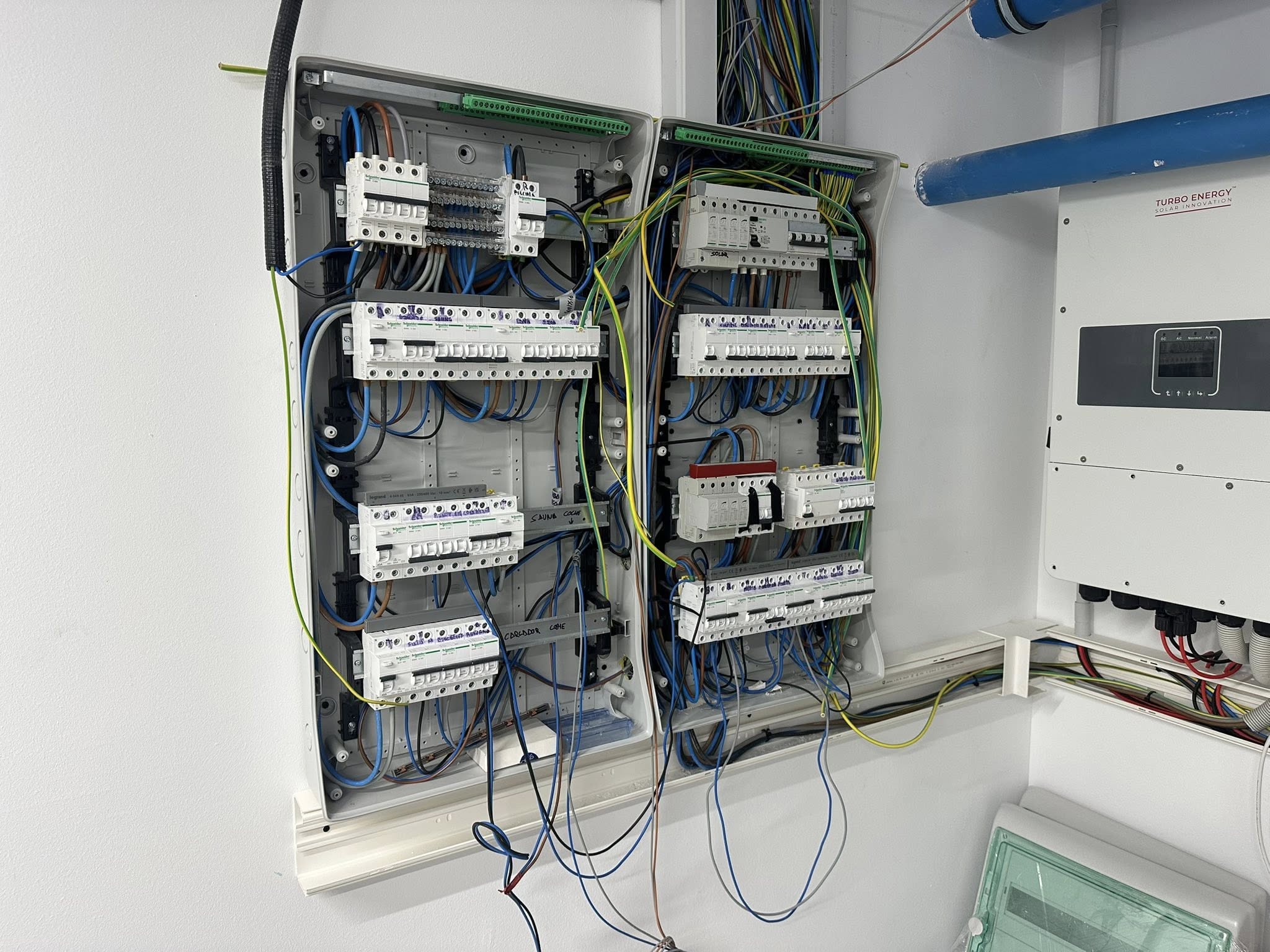 Colector hidráulico Baxi - Sala de máquinas