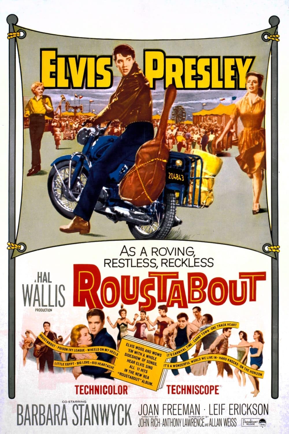 Roustabout poster