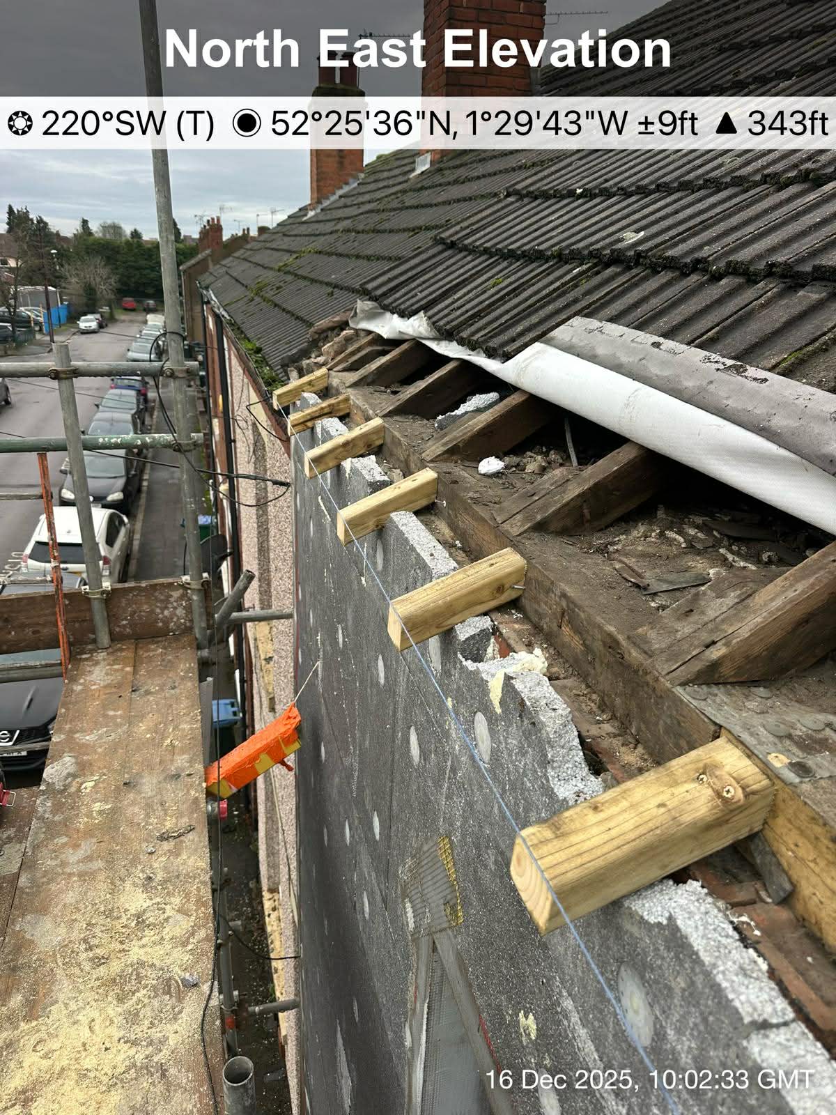 Chimney repair and repointing work in West Midlands