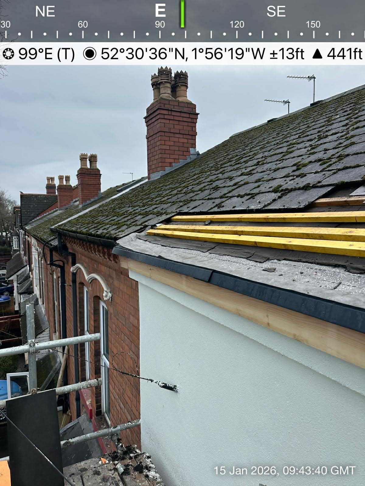 Before and after roofing transformation by AGN Group