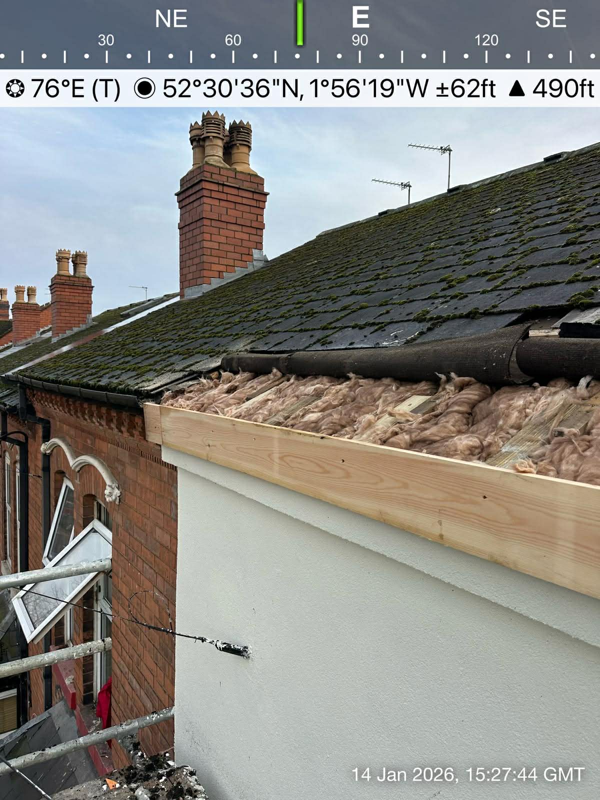 Completed roofing and building project by AGN Group