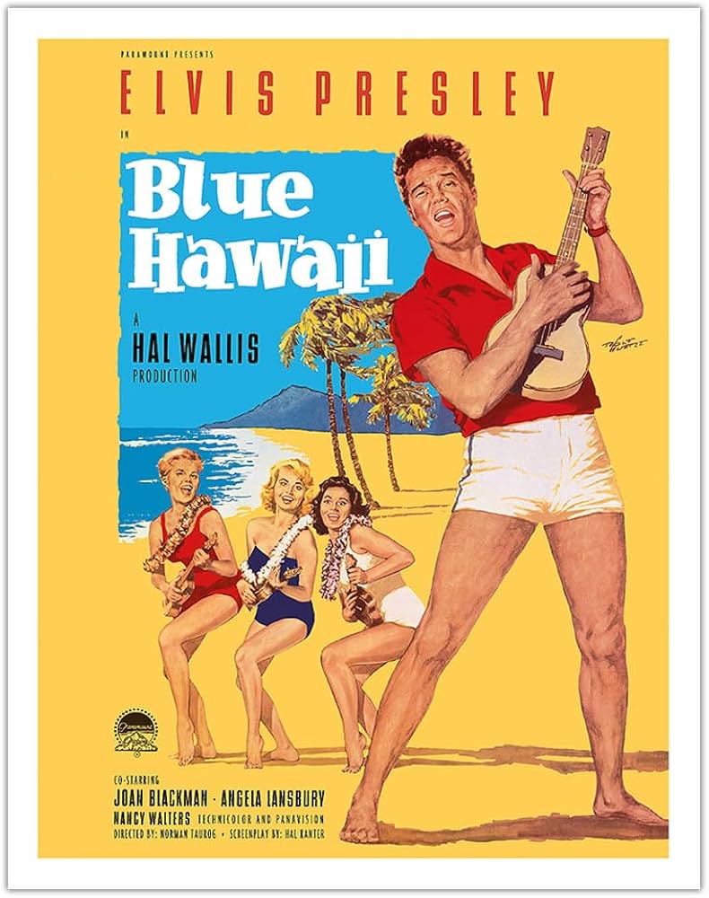 Blue Hawaii poster