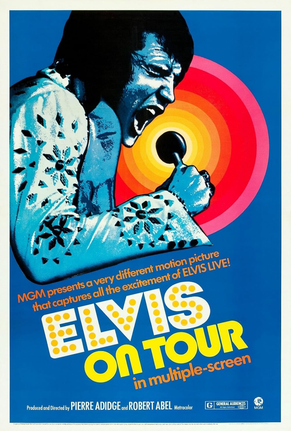 Elvis on Tour poster