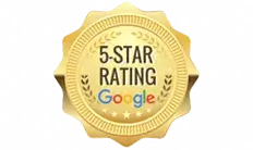 Google 5-Star Rating Badge