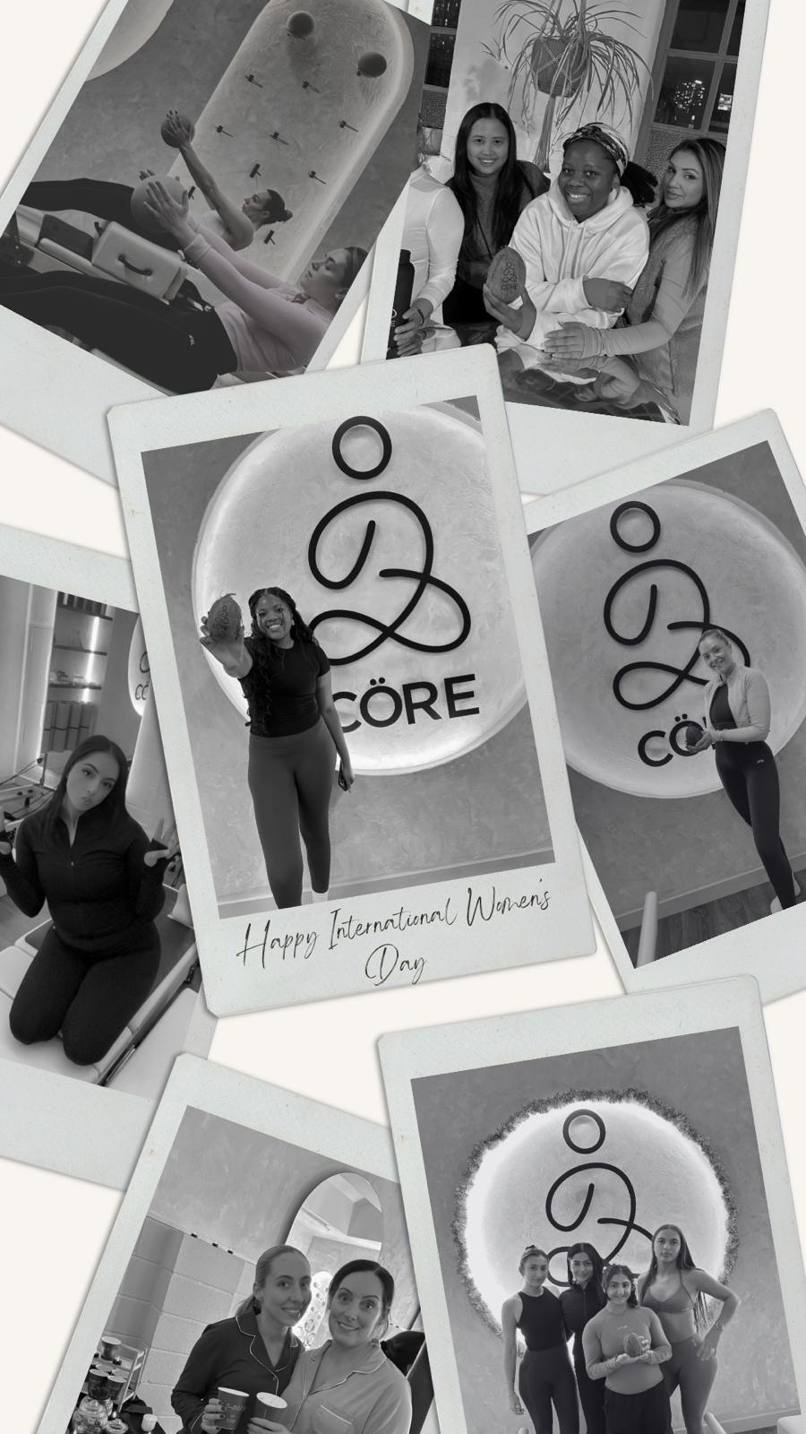 Cöre Studio community collage — Happy International Women's Day