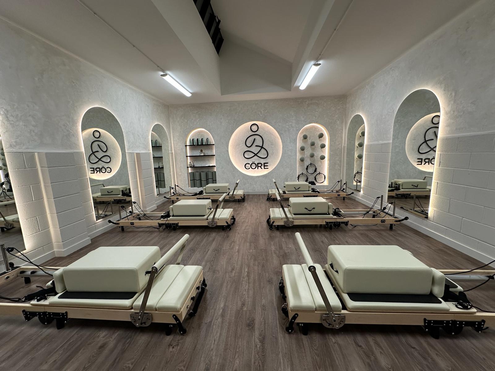 Full view of Cöre Studio with reformer machines