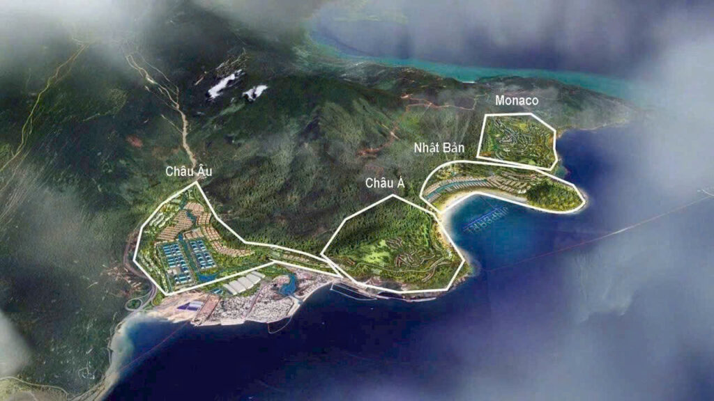 Mặt bằng tổng thể Vinhomes Làng Vân