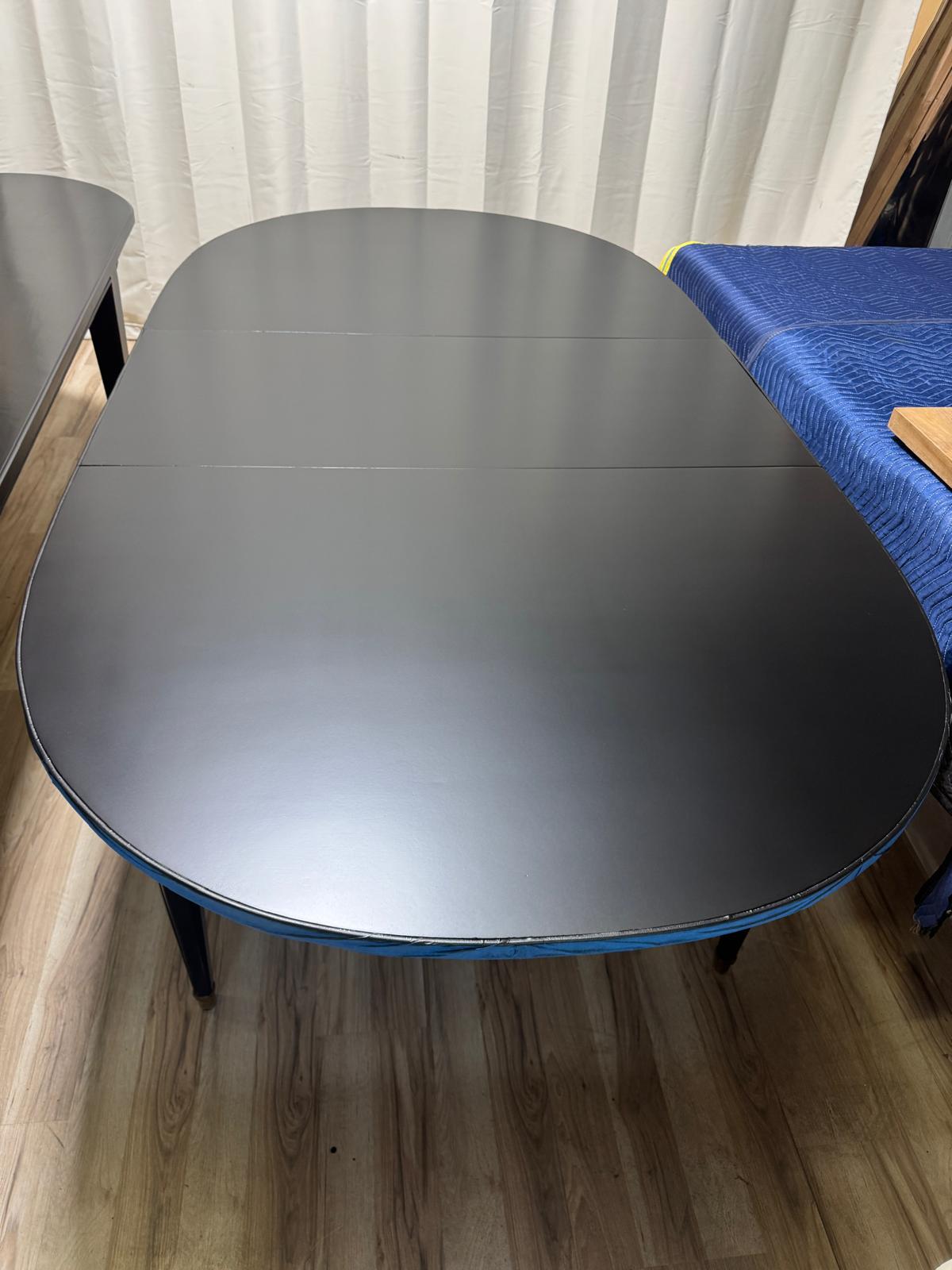 Black Oval Dining Table — 3 of 3