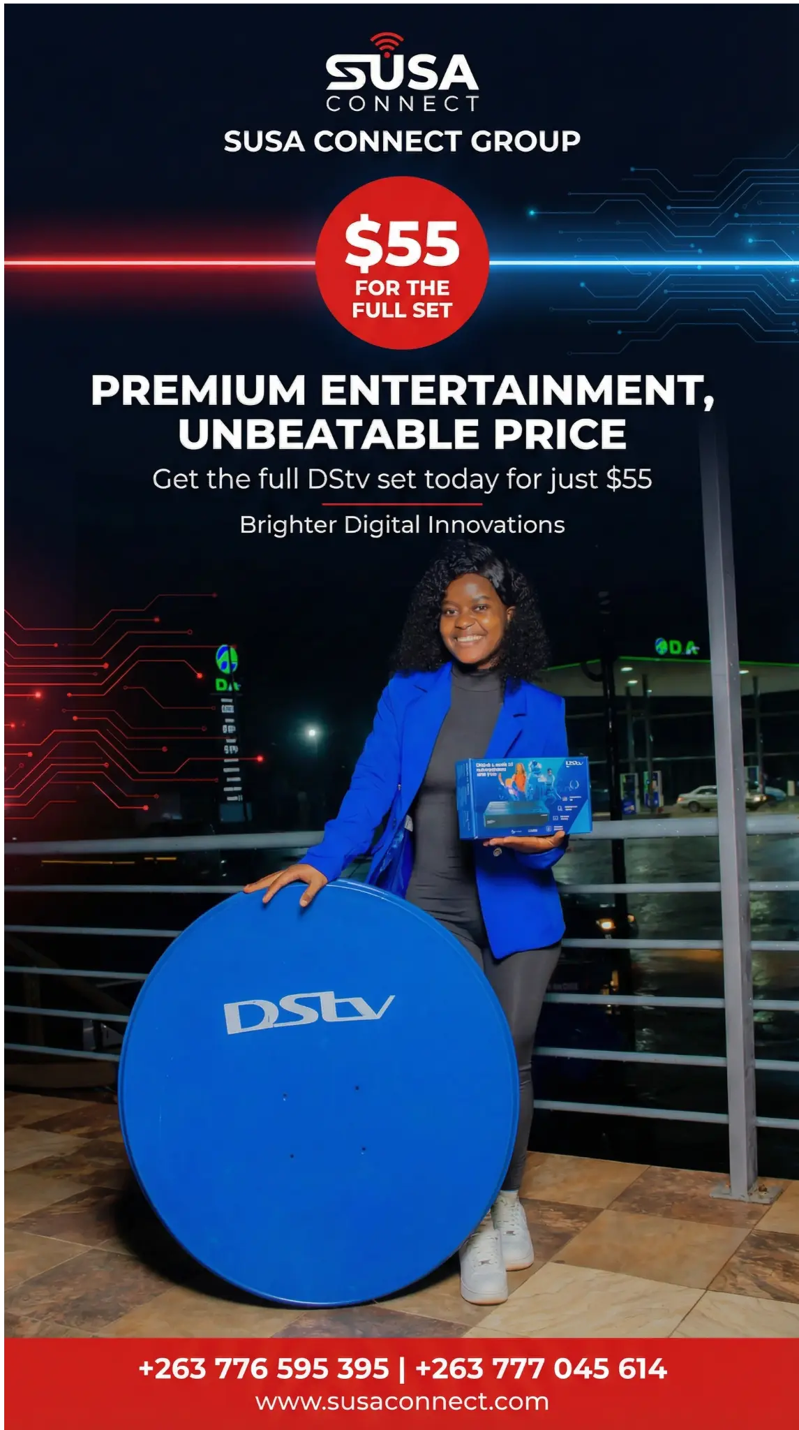 Excitement for the Whole Family: $55 DStv Package