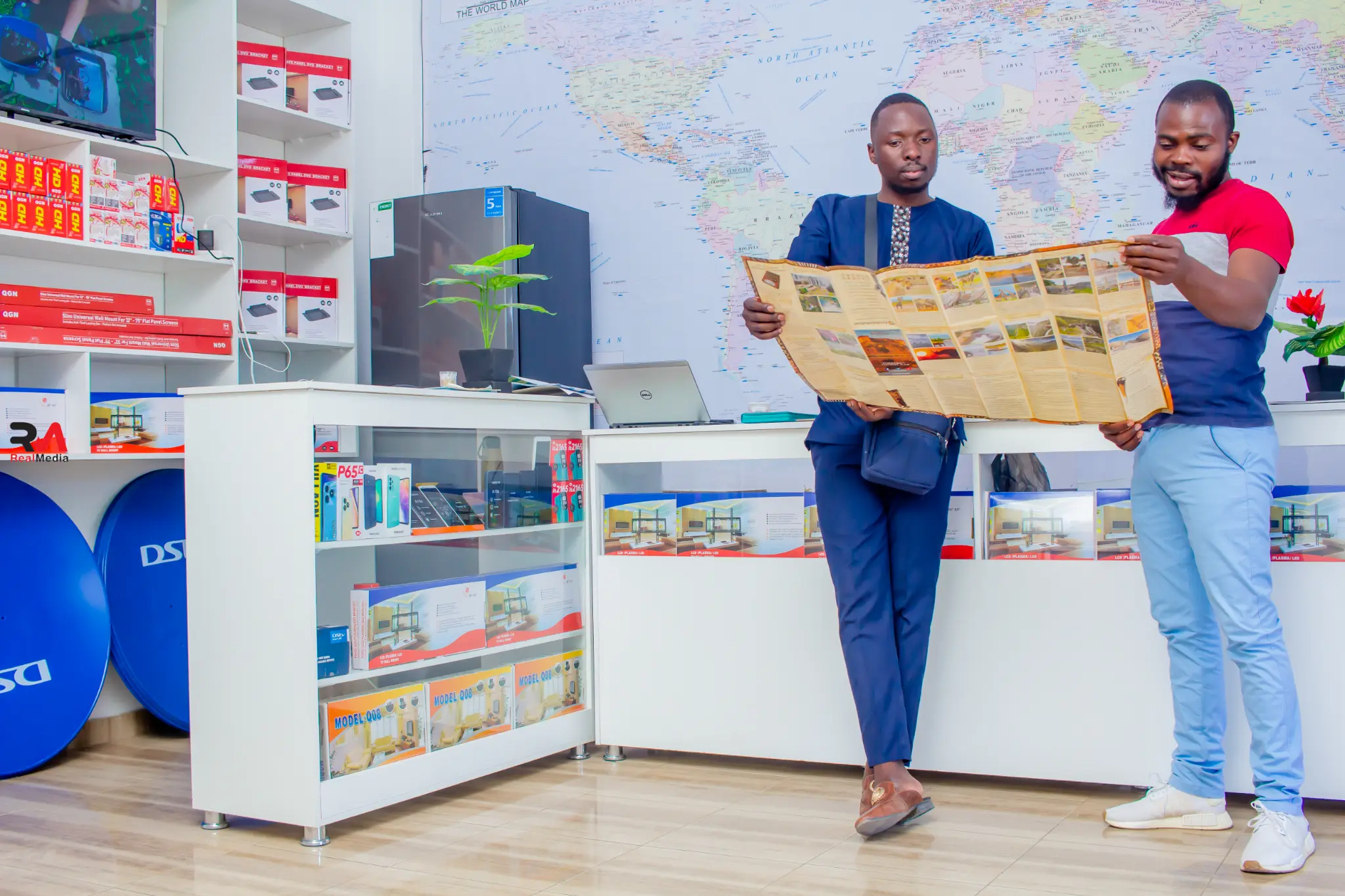 Commercial Satellite System Installation