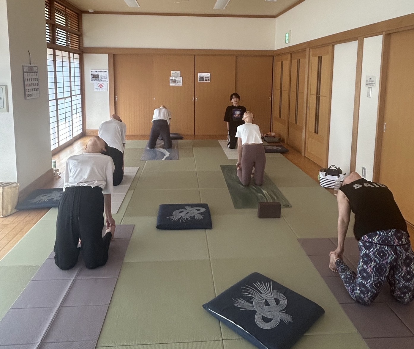 Tatami yogaのクラスの様子3