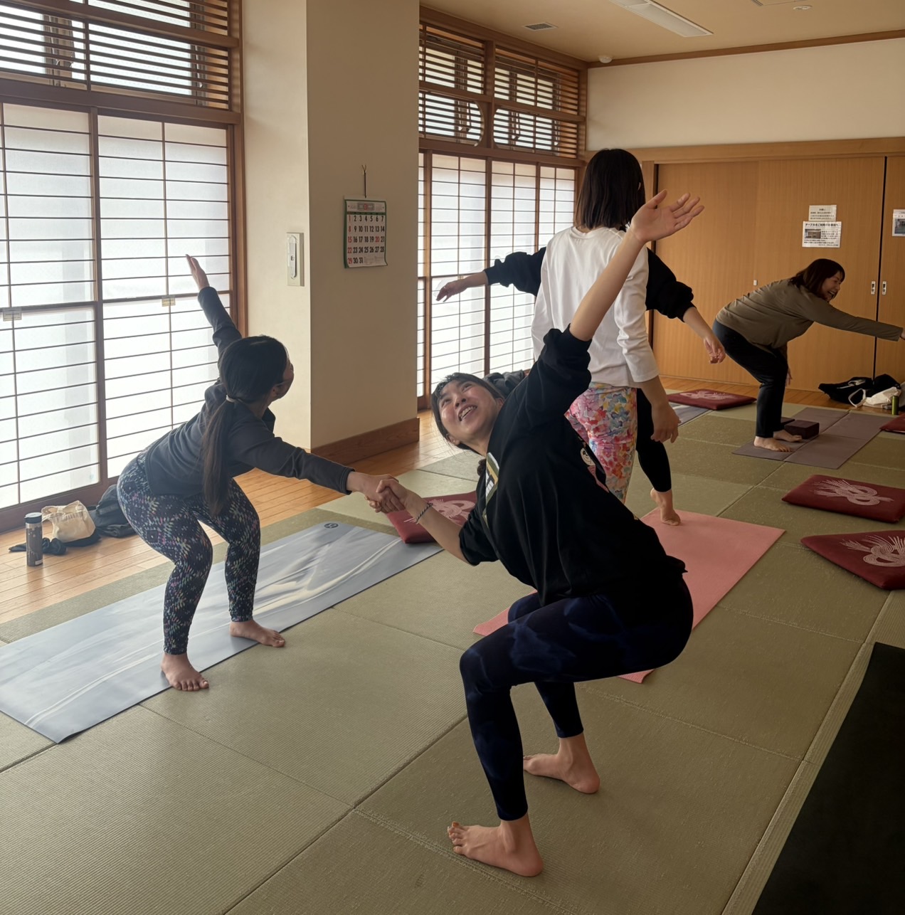 Tatami yogaのクラスの様子4
