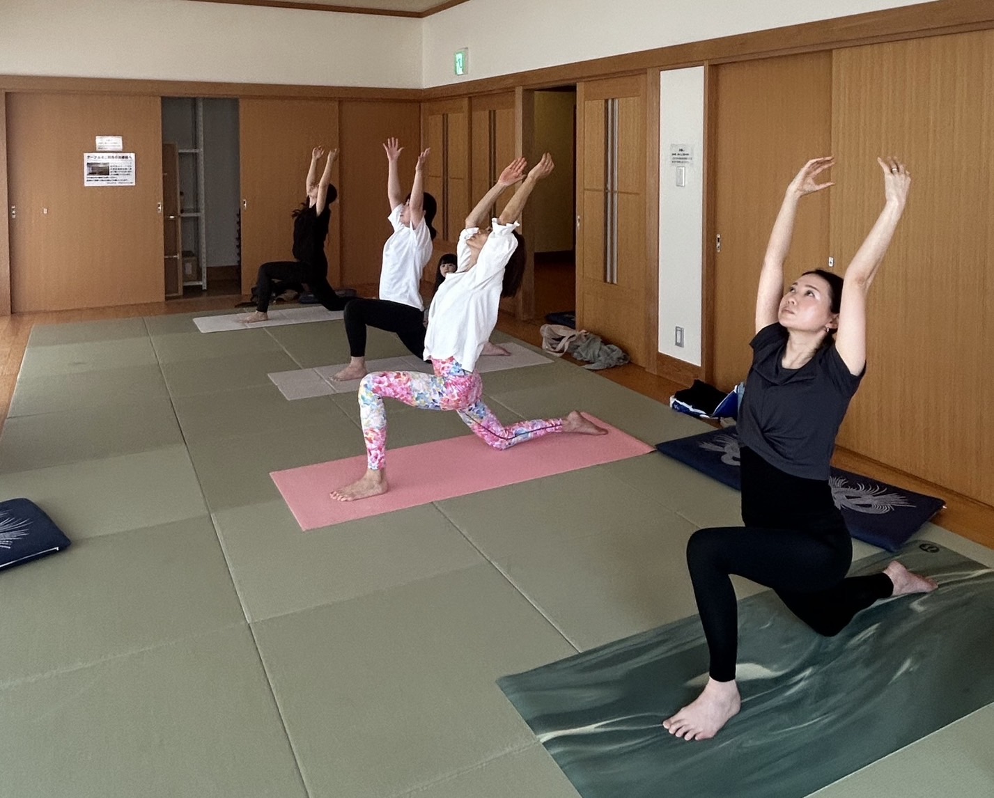 Tatami yogaのクラスの様子2