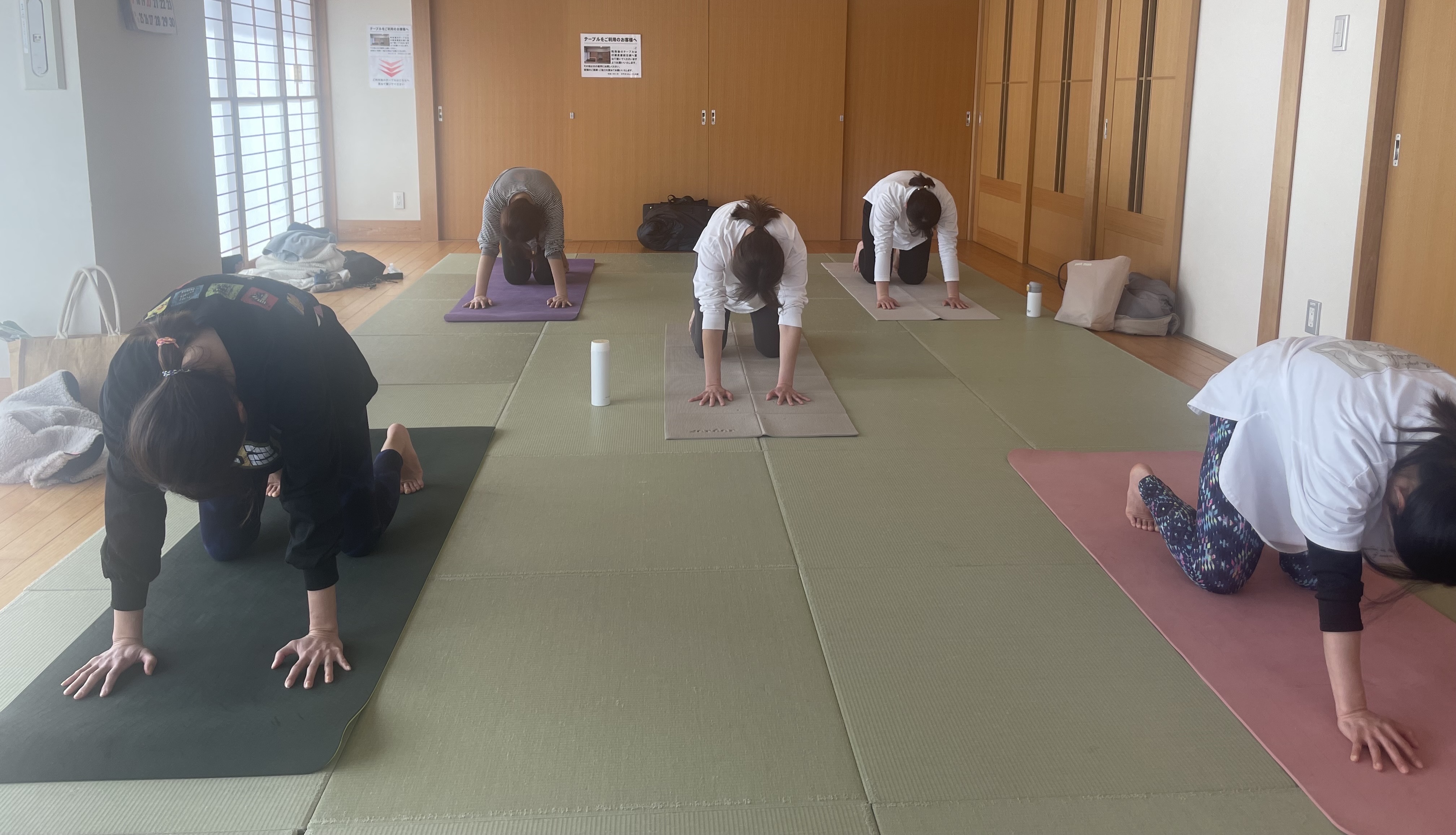 Tatami yogaのクラスの様子5