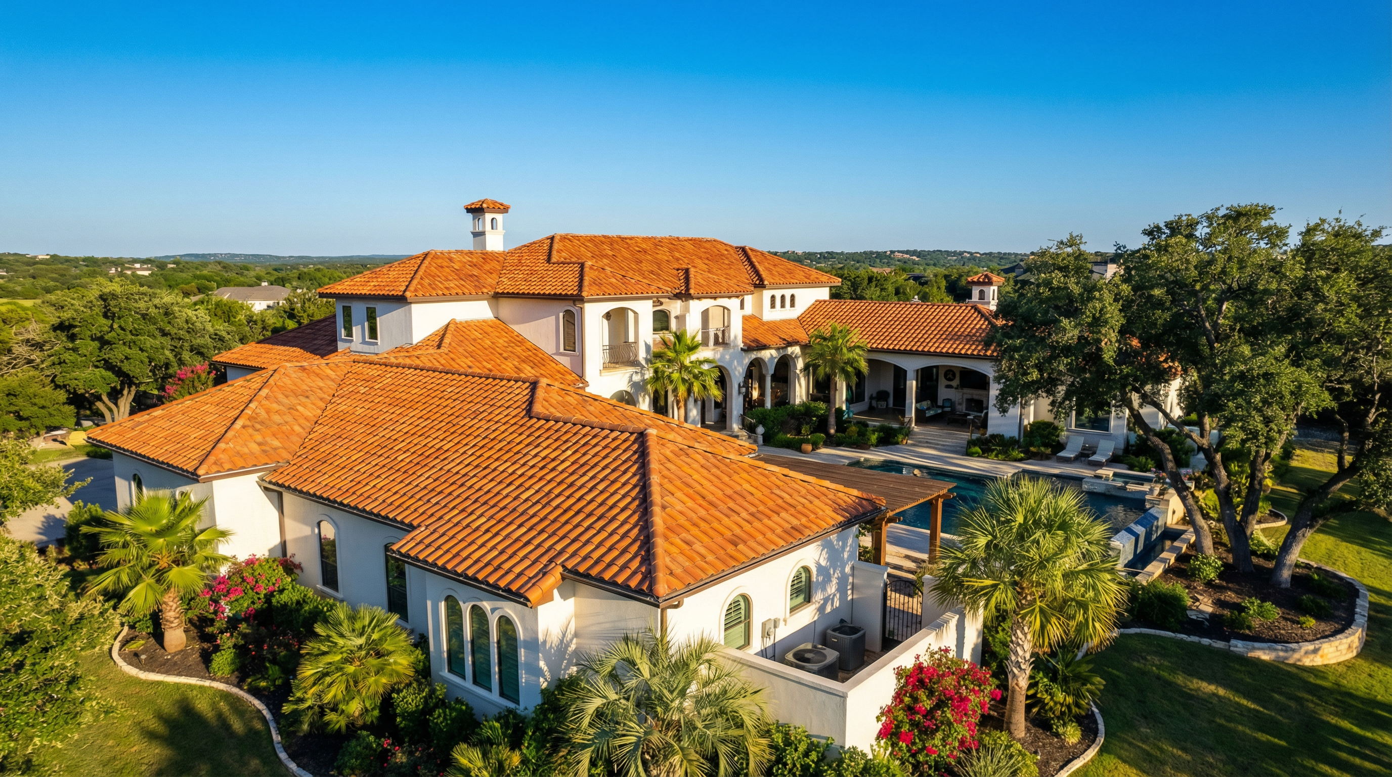 Pro Roofing Systems roofing crew completing a residential roof replacement in Cedar Park TX