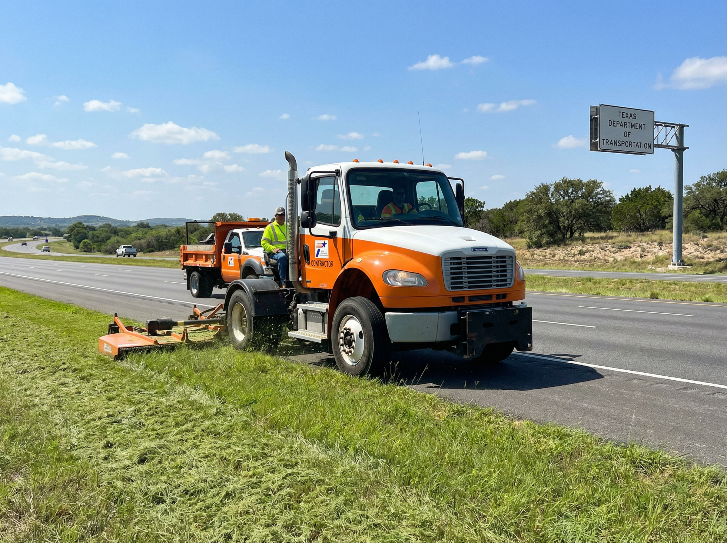 Highway Mowing