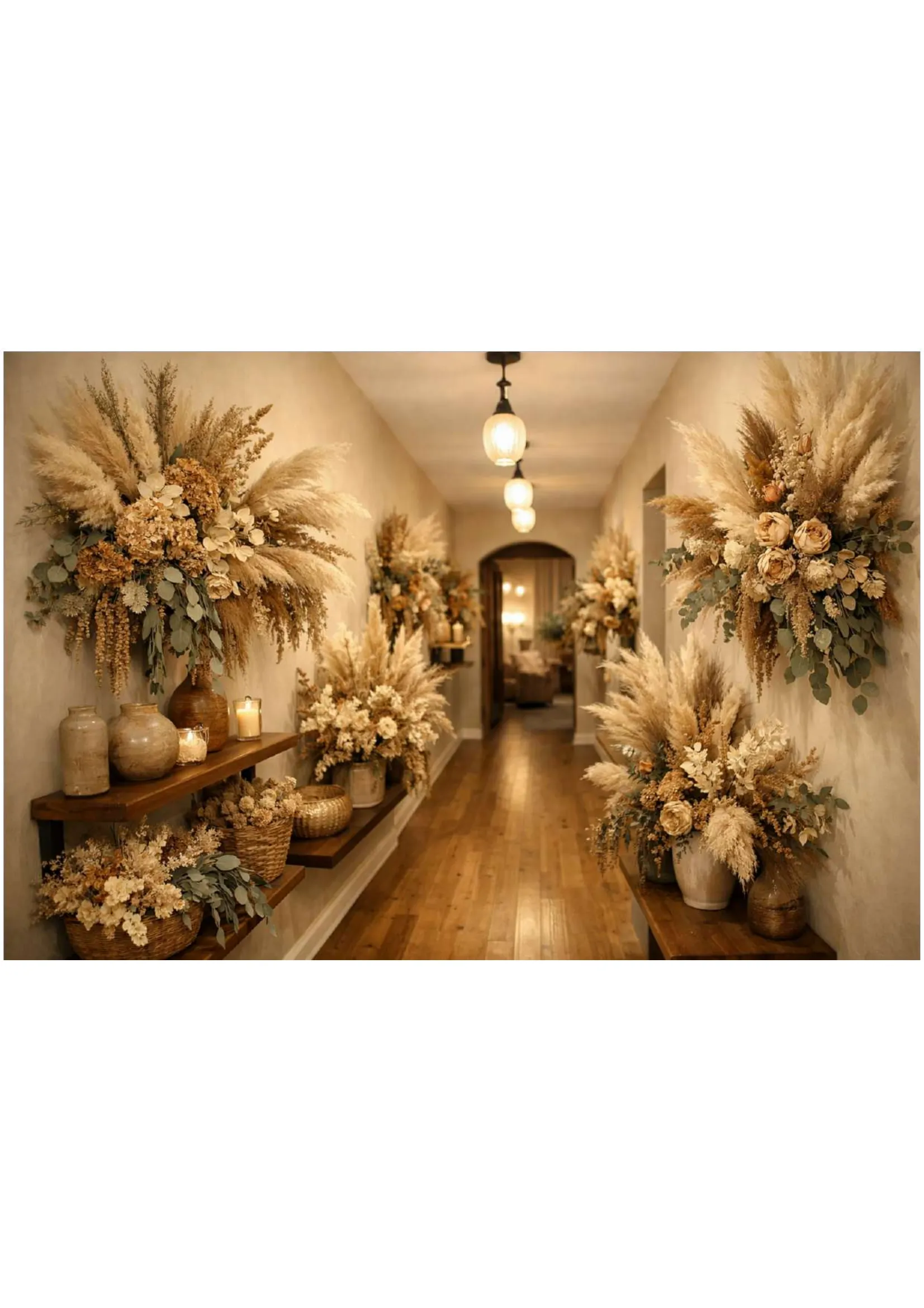 Flores secas para eventos corporativos