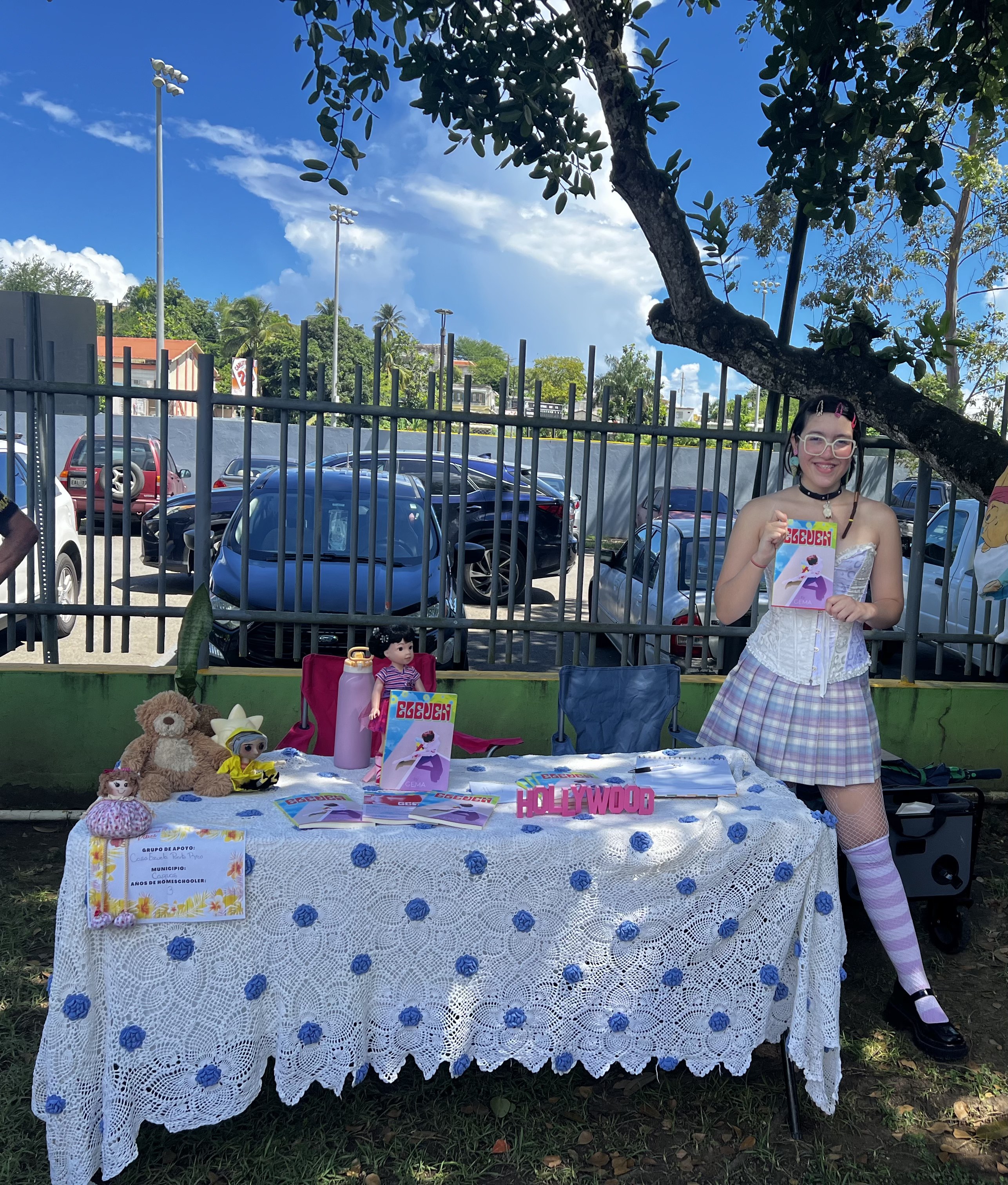 Gema signing copies of Eleven