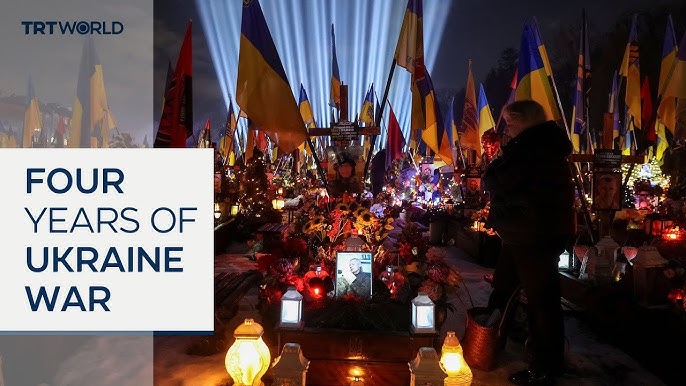 Ukraine marks four years of war with Russia