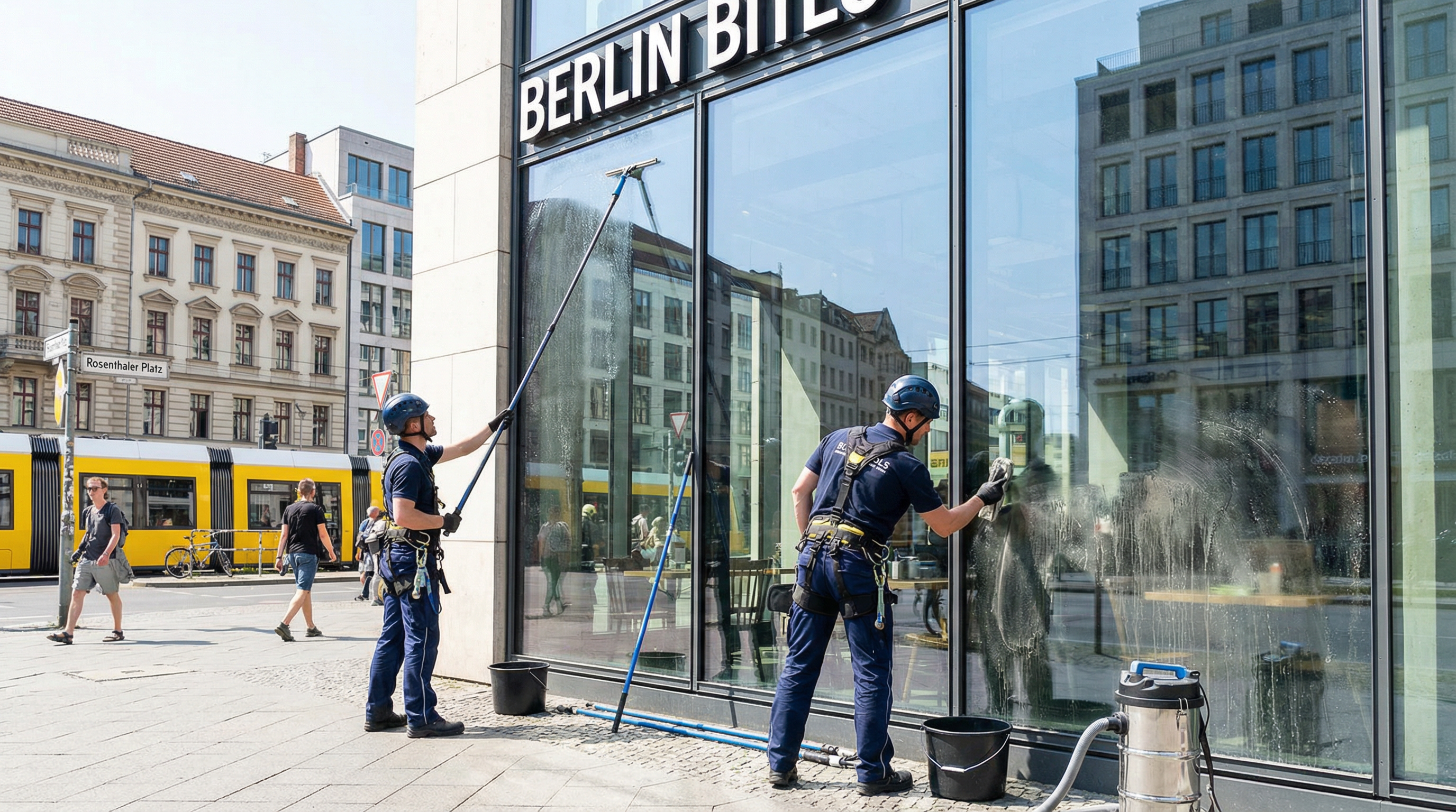Professionelle Fensterreinigung Berlin