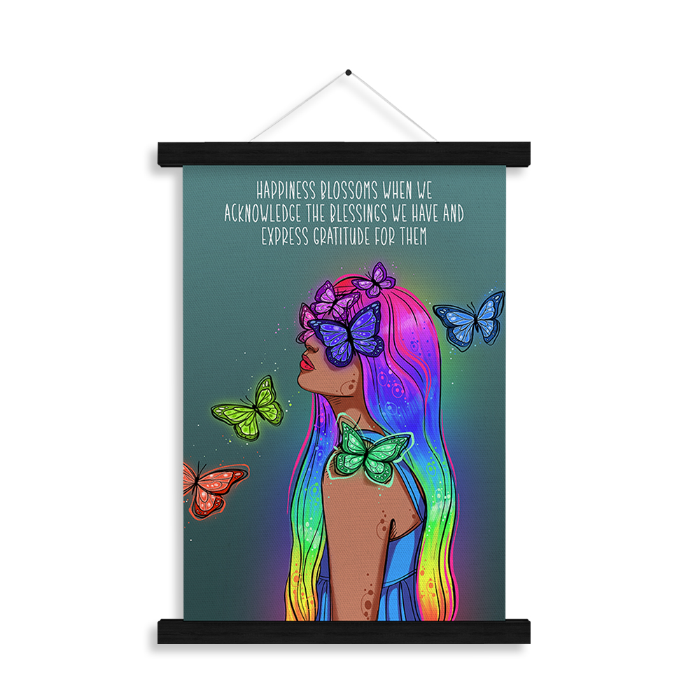 Radiant Collection — Gratitude as a Way of Life — affirmation wall art by Inner Peace Art