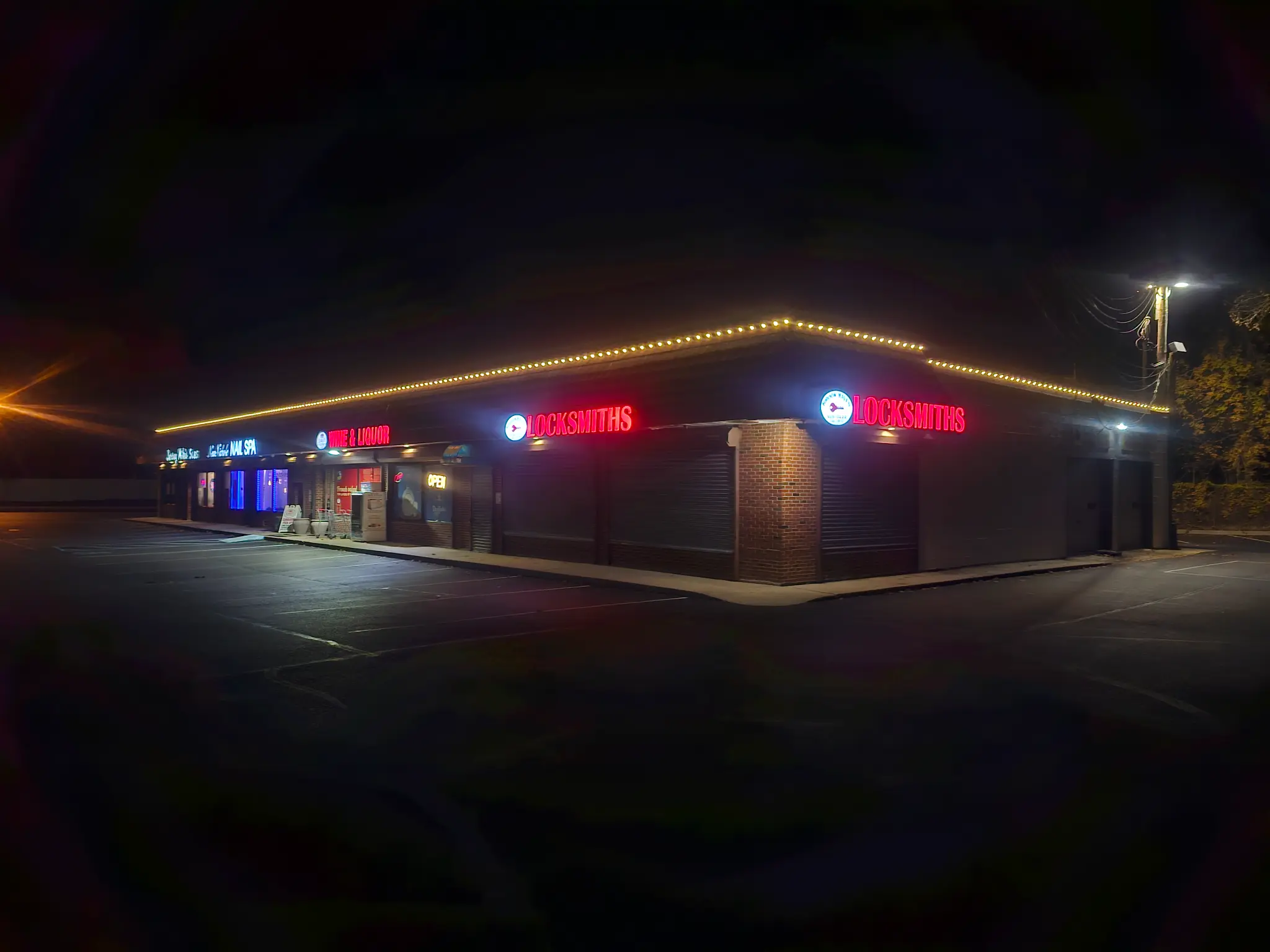 Port Jefferson — Commercial Holiday Lighting (Rt. 347) — photo 1