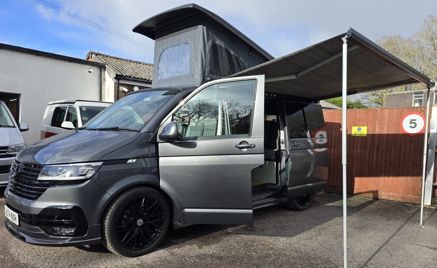 Side View with Awning Deployed