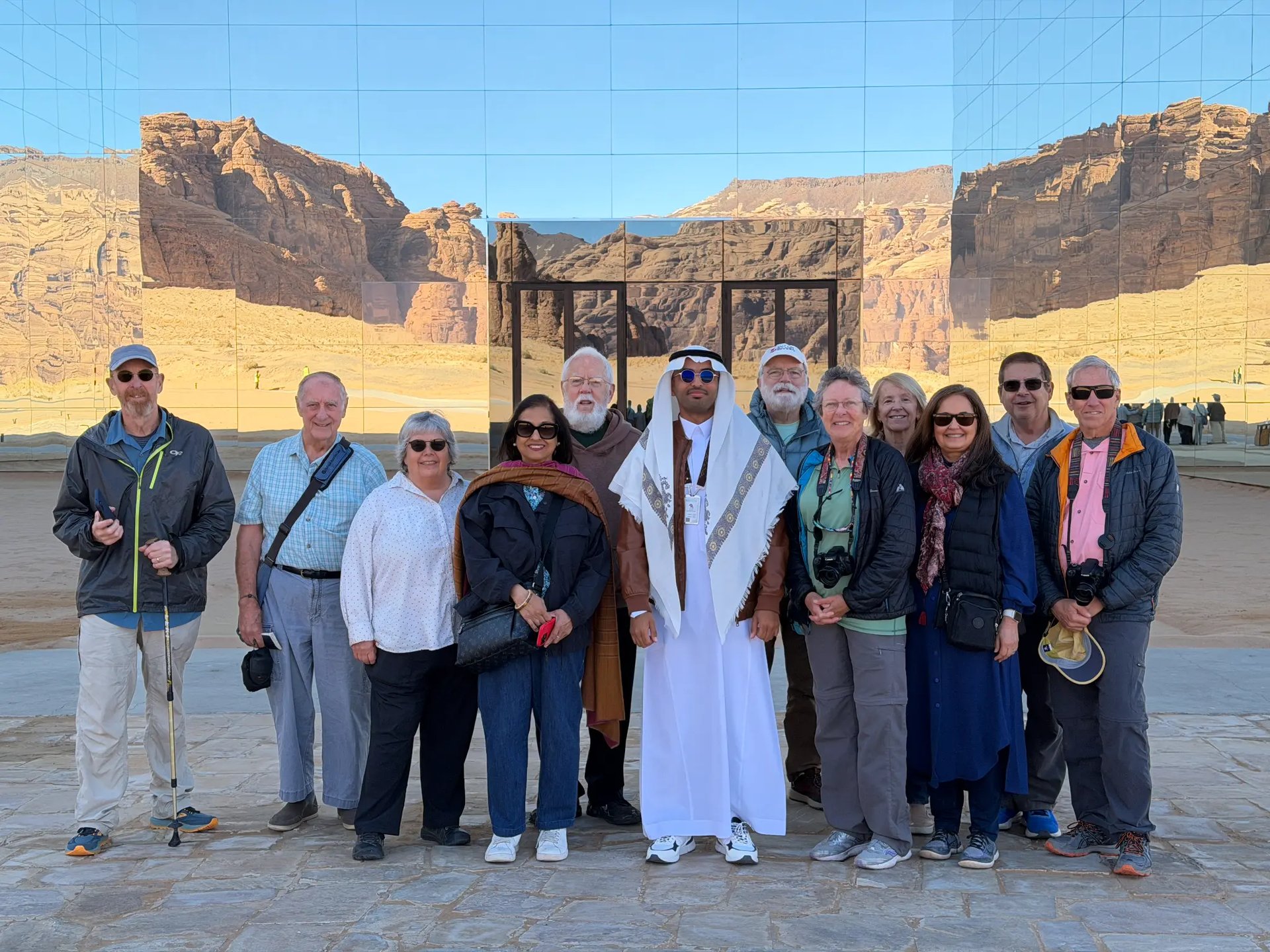 Our Guides with Travelers