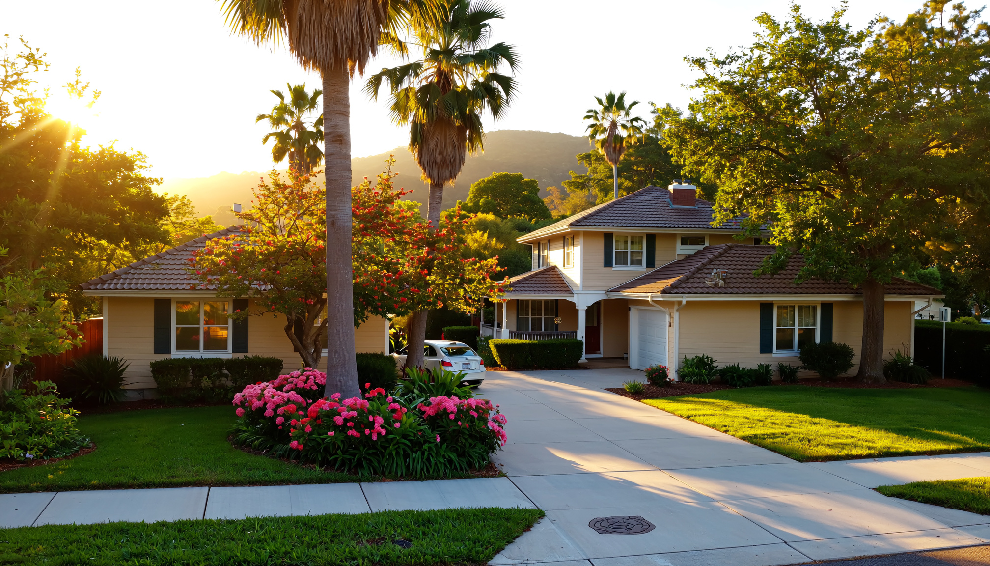 Luxury Kitchen — Corona CA Home For Sale Luxury kitchen with quartz island in Corona CA home for sale — Jesse Ramirez RE/MAX listing agent
