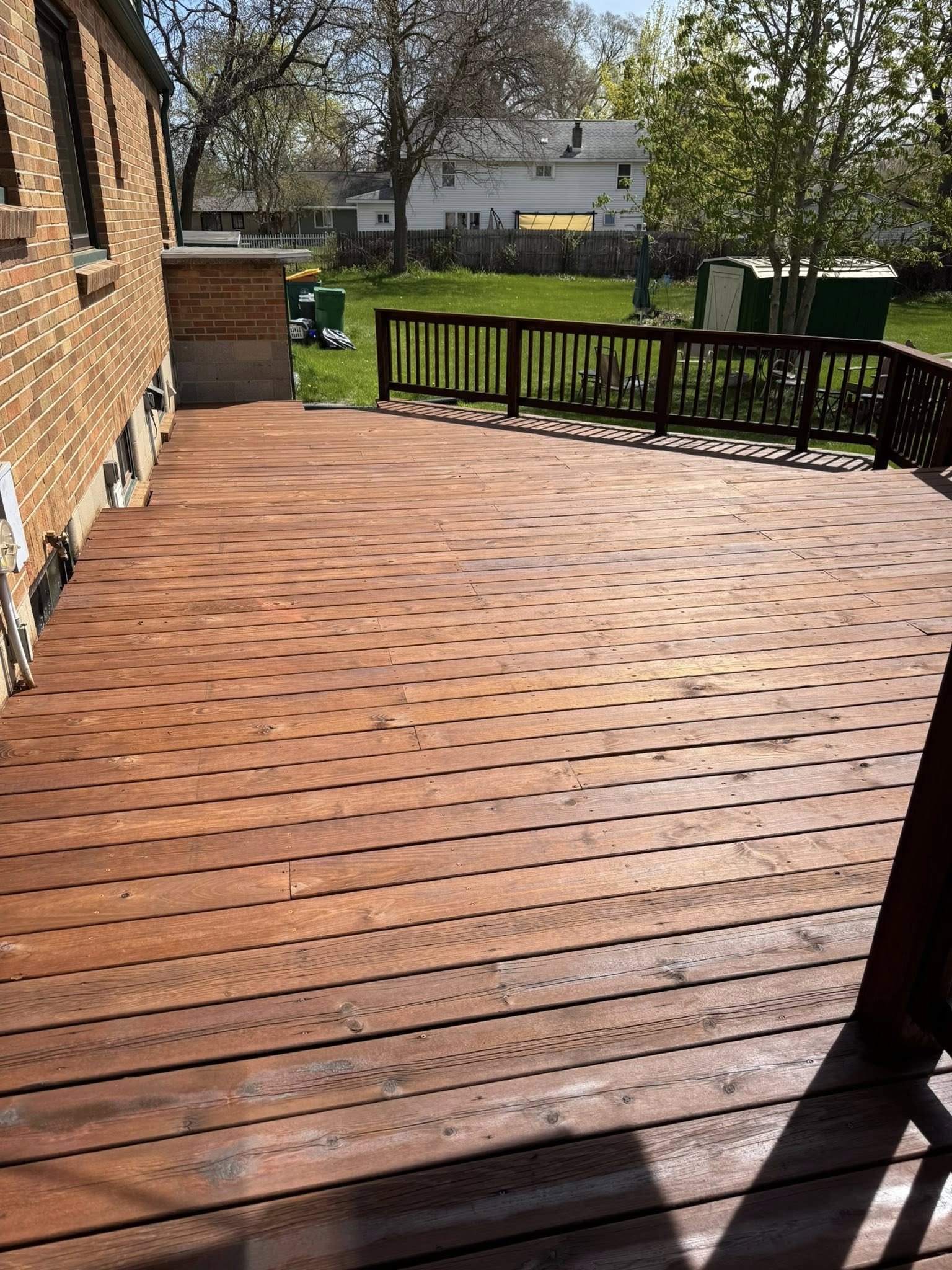 Deck Cleaning & Staining