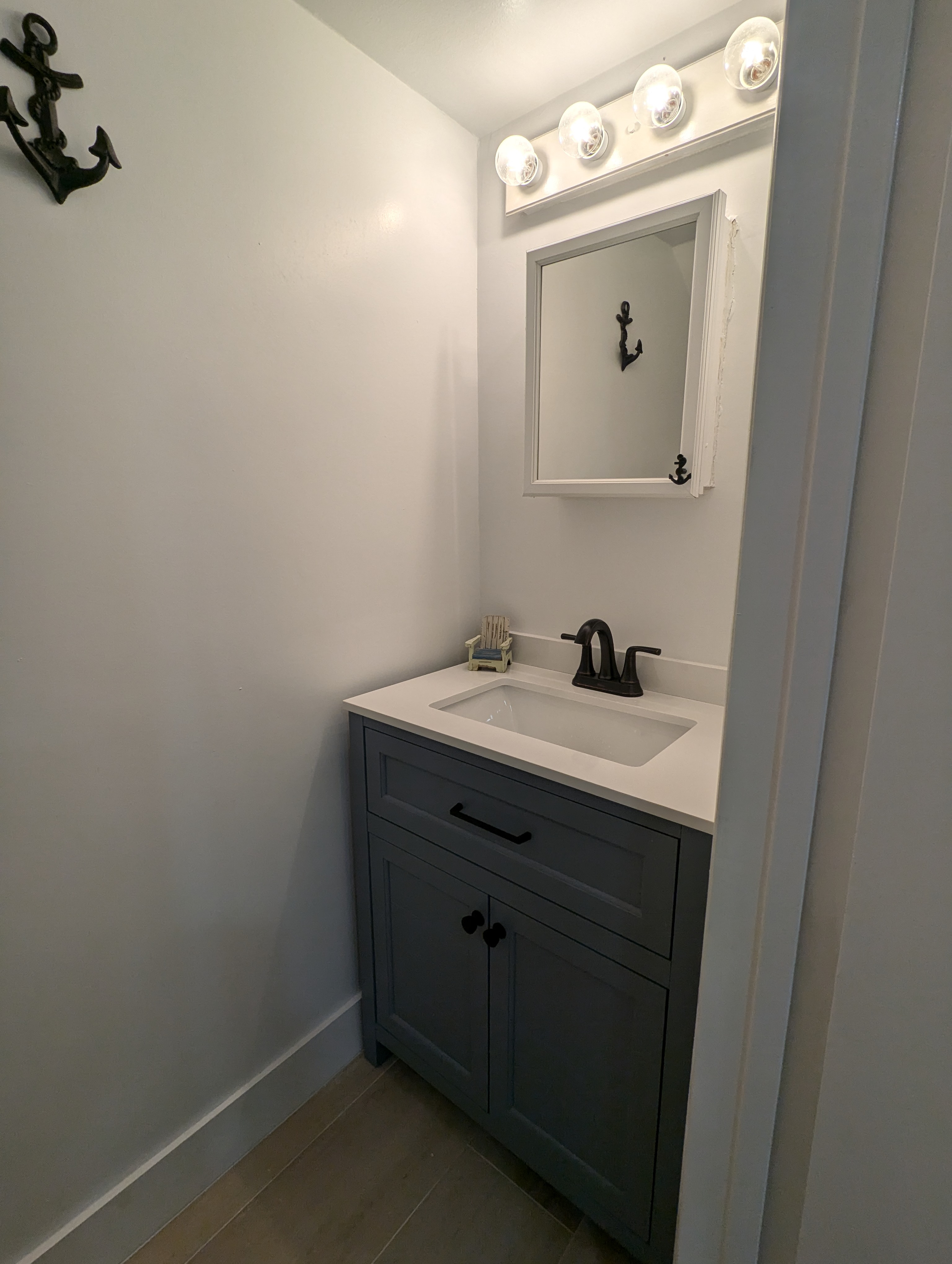 BBQ grill and tiki hut area at Long Key Beach Florida Keys rental