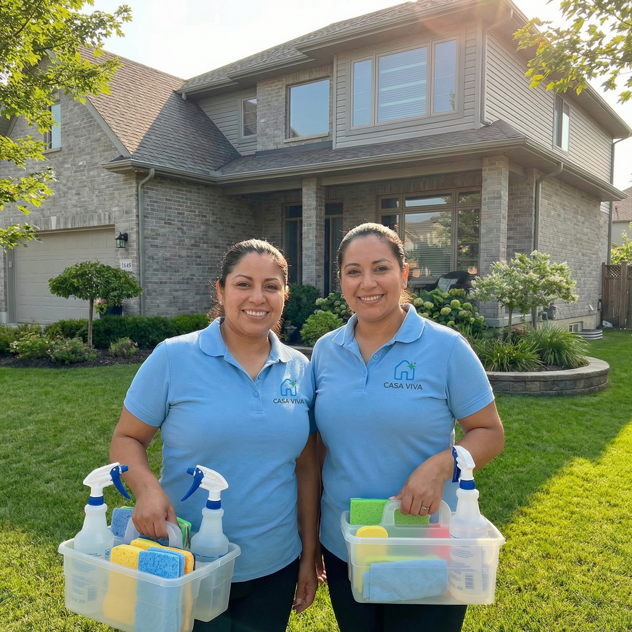 Casa Viva professional cleaner in action