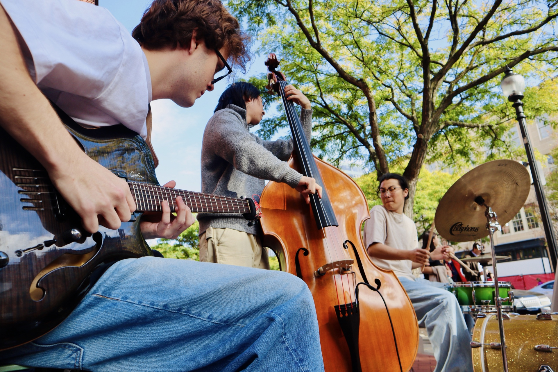 Nicolas Whiteley performing live