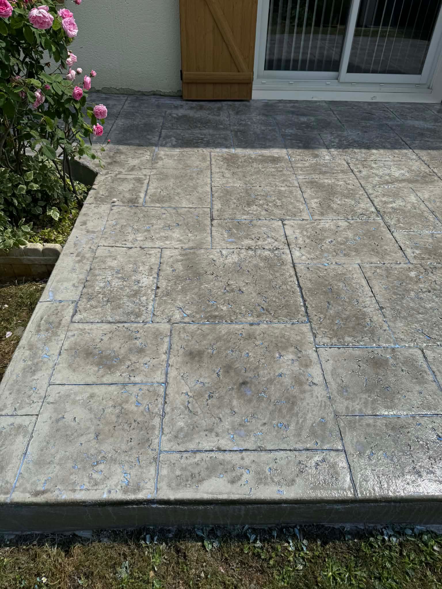 Alee auto beton amprentat bej