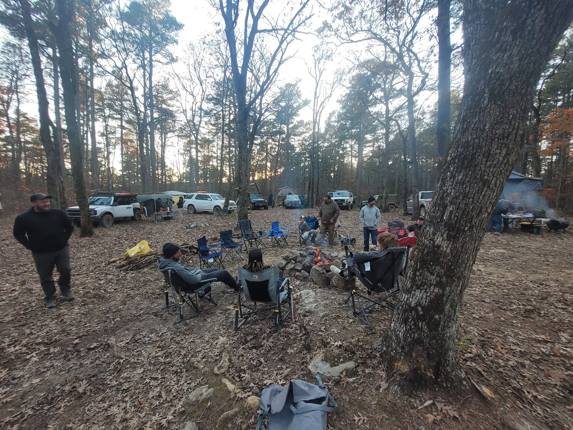Group camping