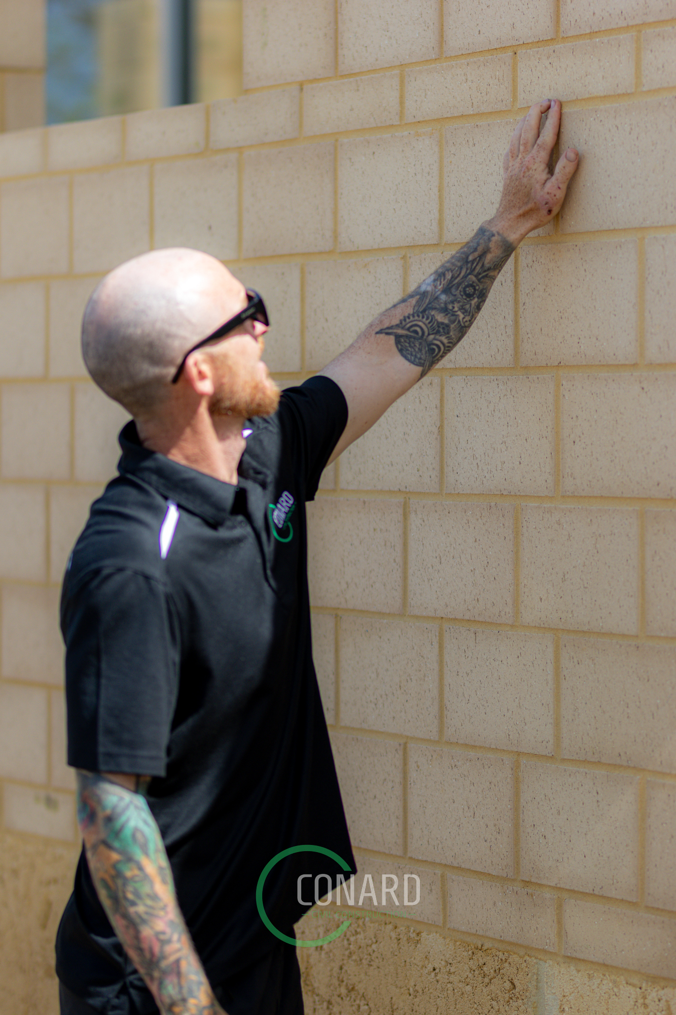 Quality brick work inspection by Conard specialist