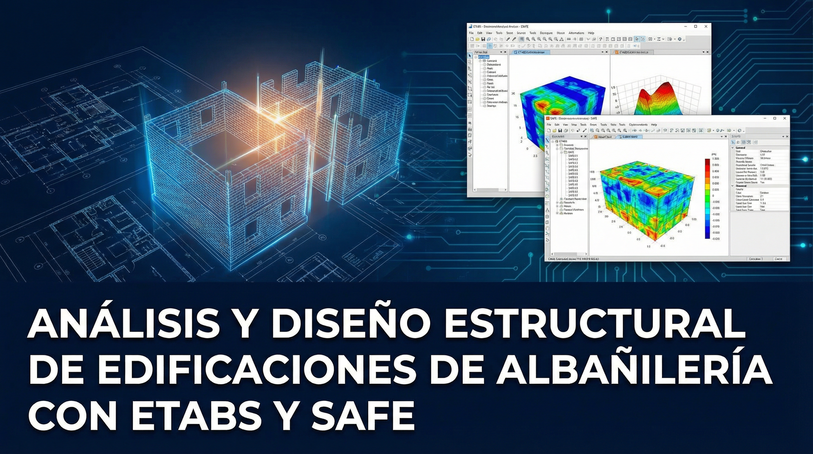 Análisis y Diseño Estructural de Edificaciones de Albañilería con ETABS y SAFE