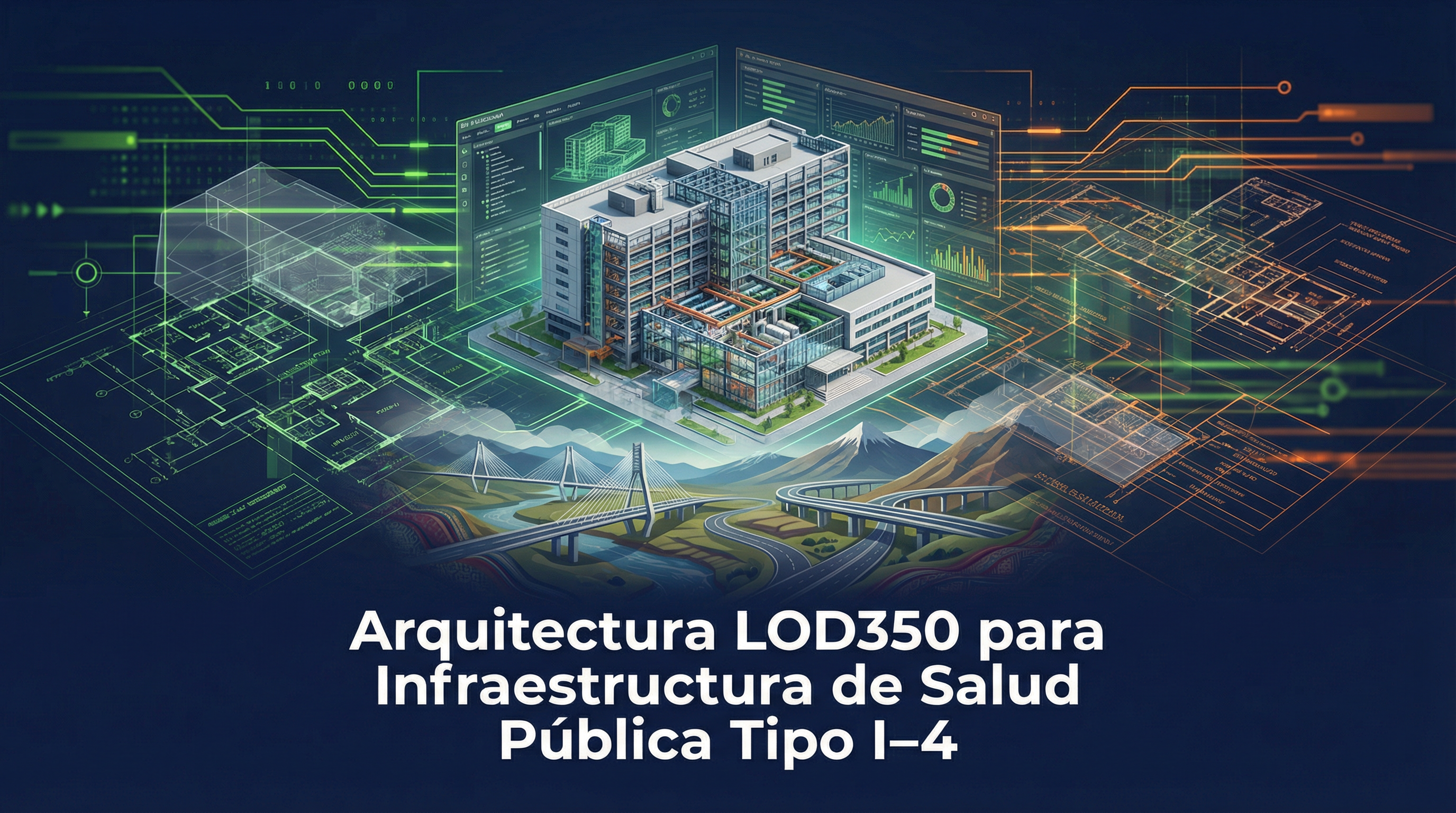 Arquitectura LOD350 para Infraestructura de Salud Pública Tipo I-4