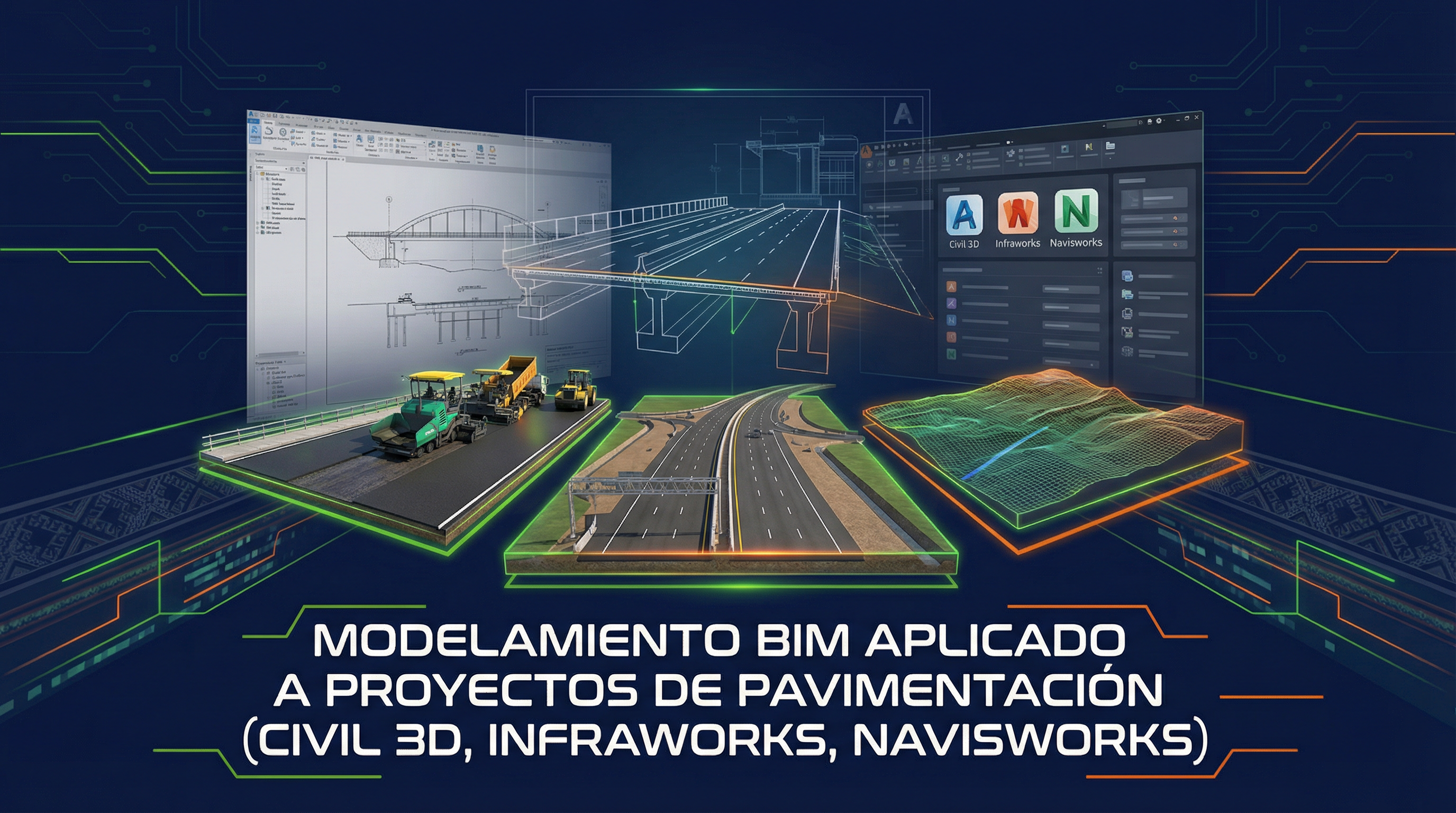 Modelamiento BIM Aplicado a Proyectos de Pavimentación