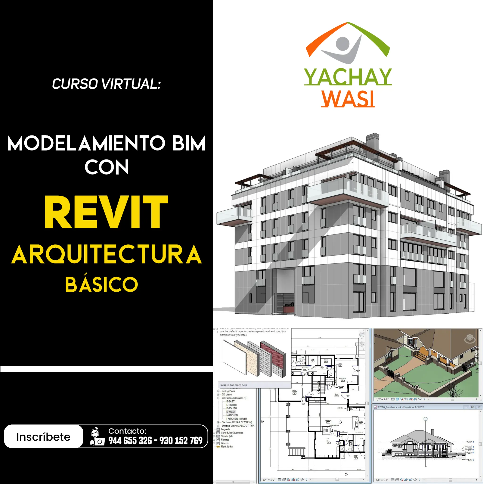 Modelamiento BIM con Revit Arquitectura Básico