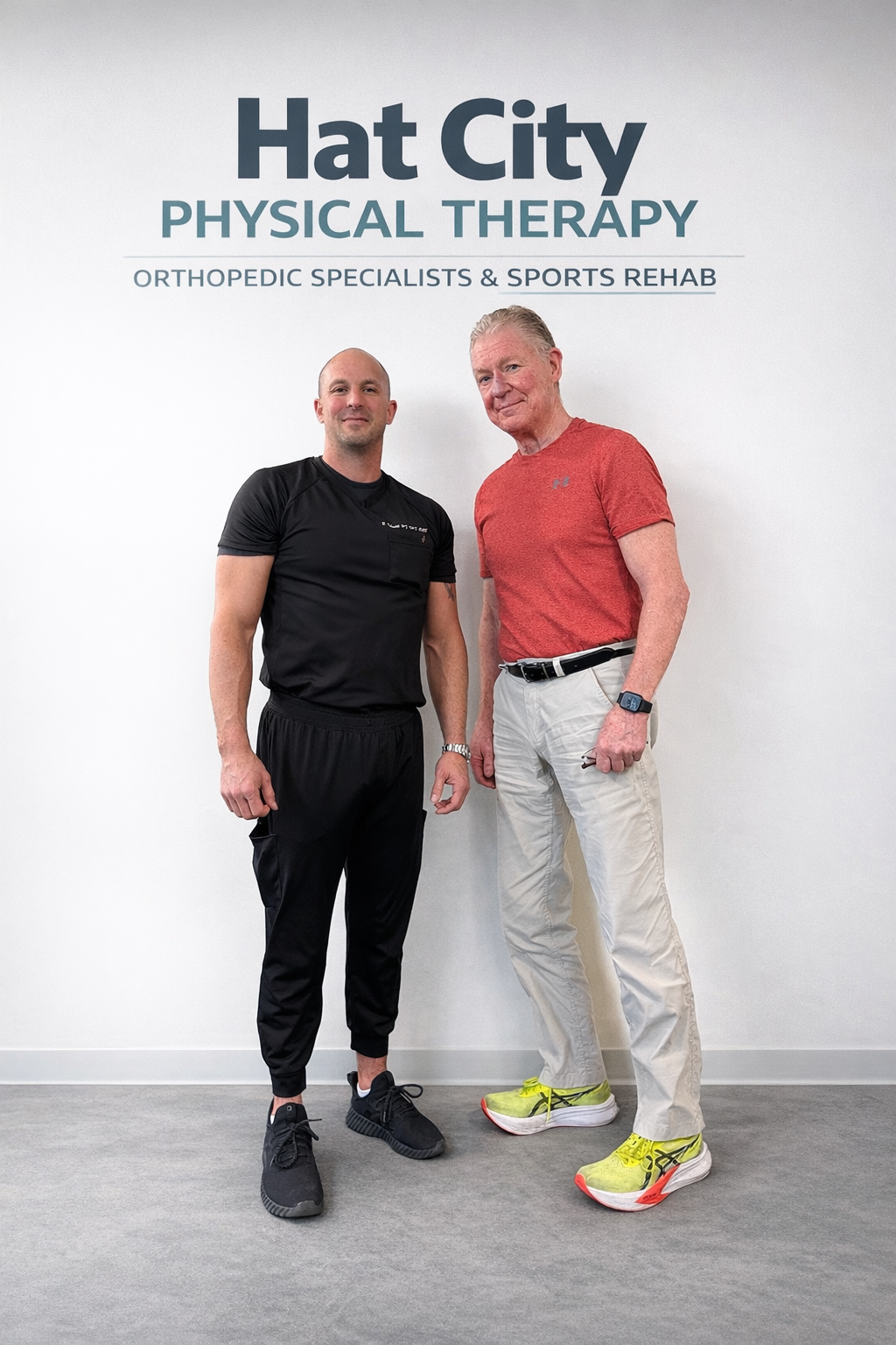 Hat City Physical Therapy team — Dr. Eric Schmitt and Dr. Lee Day, Danbury CT