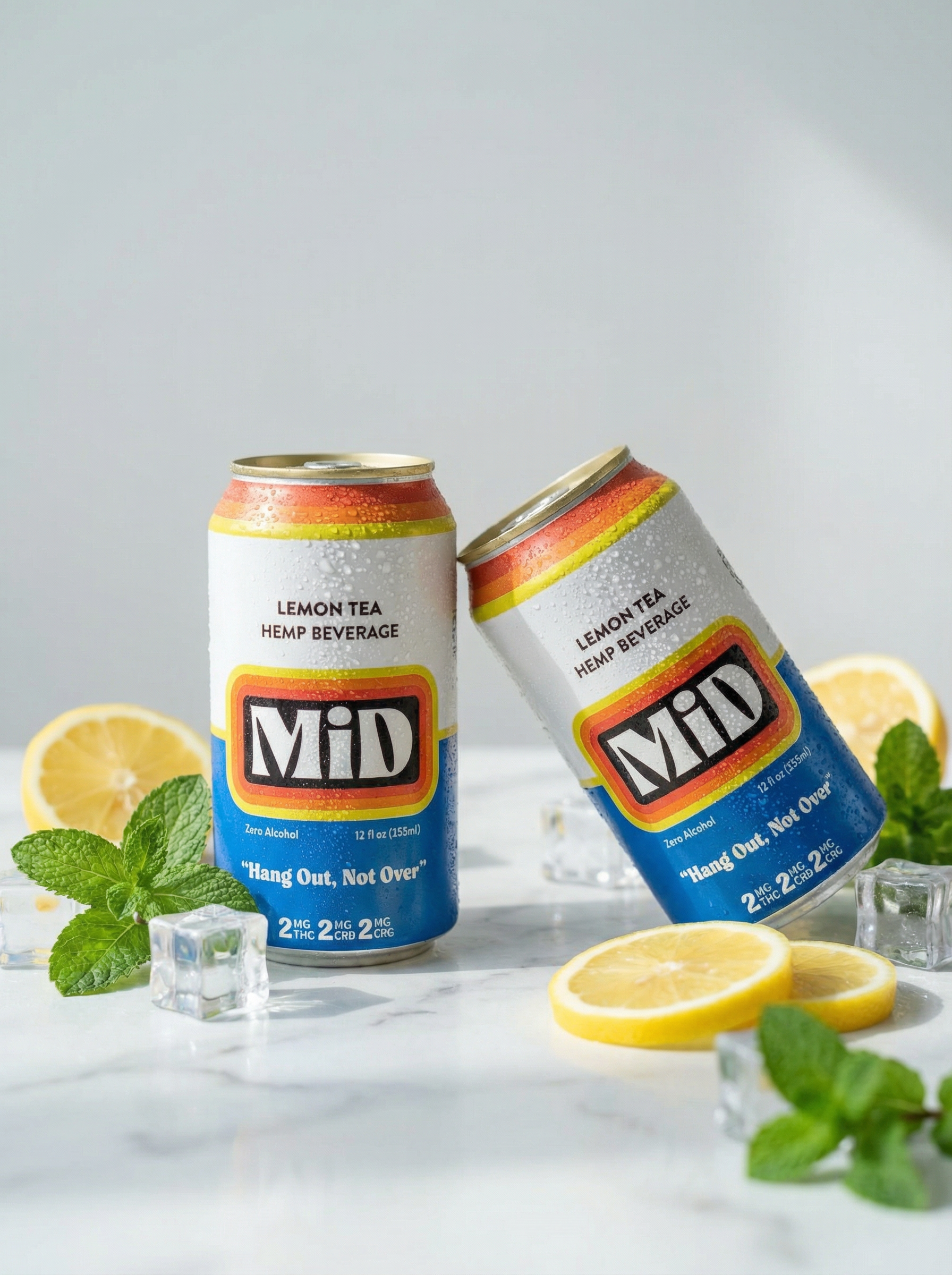 MiD Lemon Tea cans