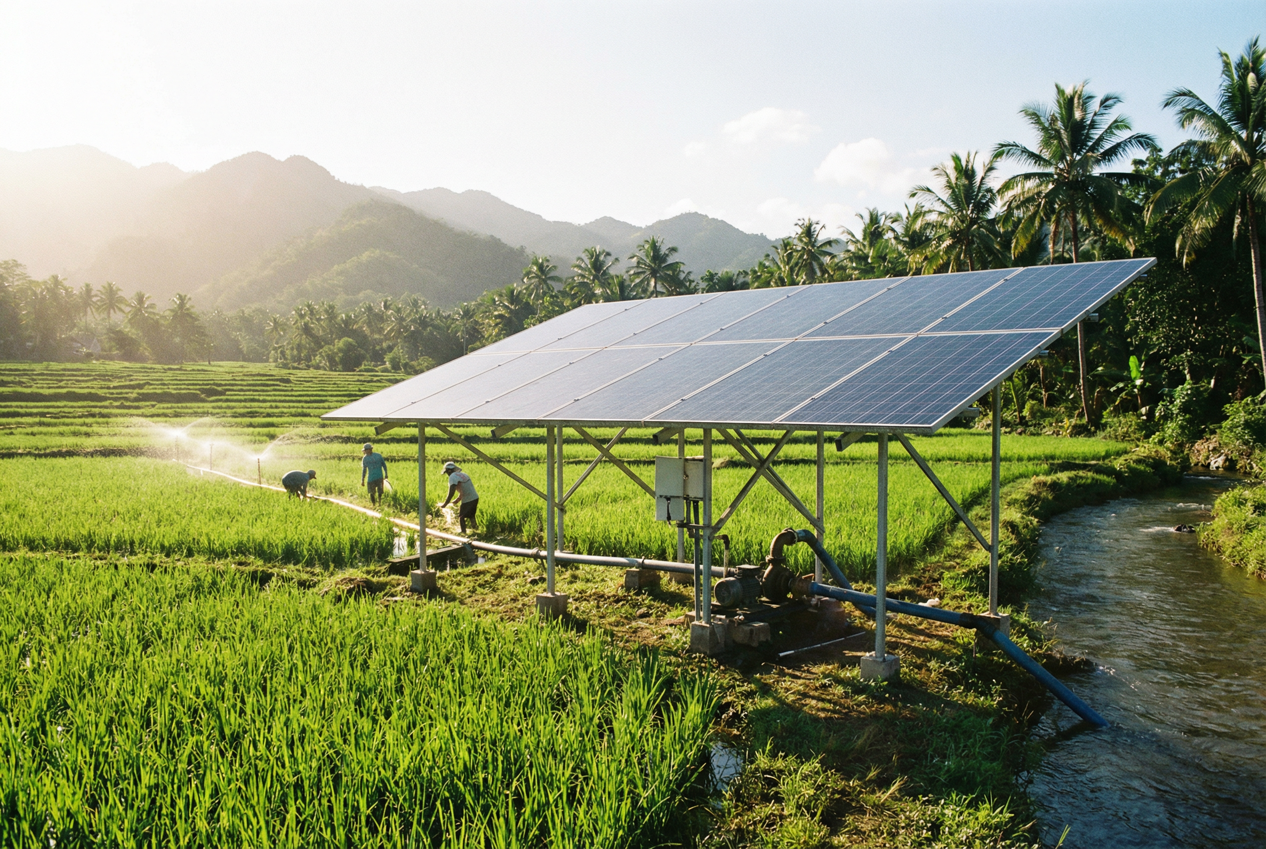 Solar inverter control system and O&M service Mindanao – Vertex Energy